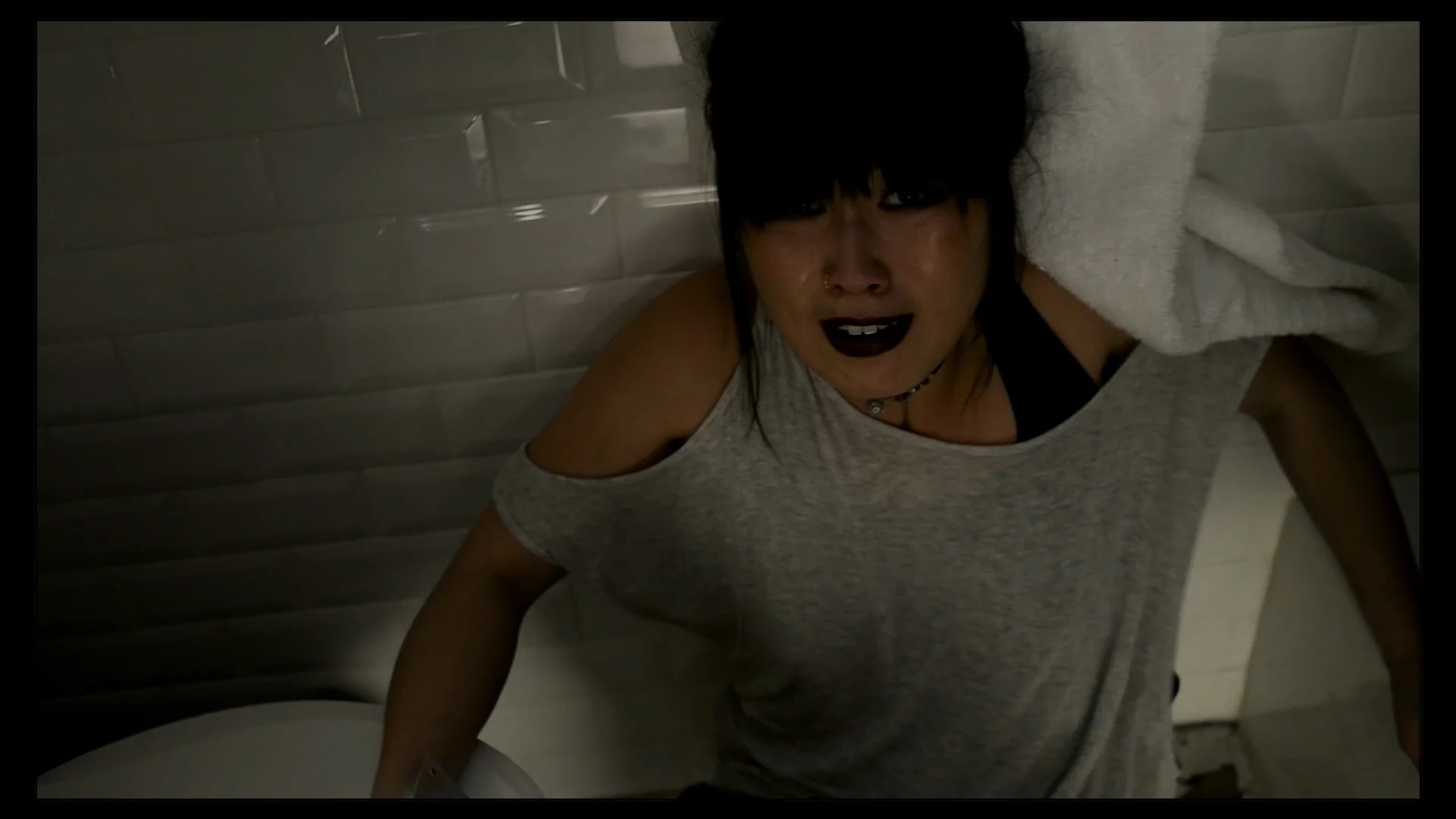 Scary Endings: U Get What U Deserve Actress: Atsuko Okatsuka Make Up and Hair: Ericka Cho