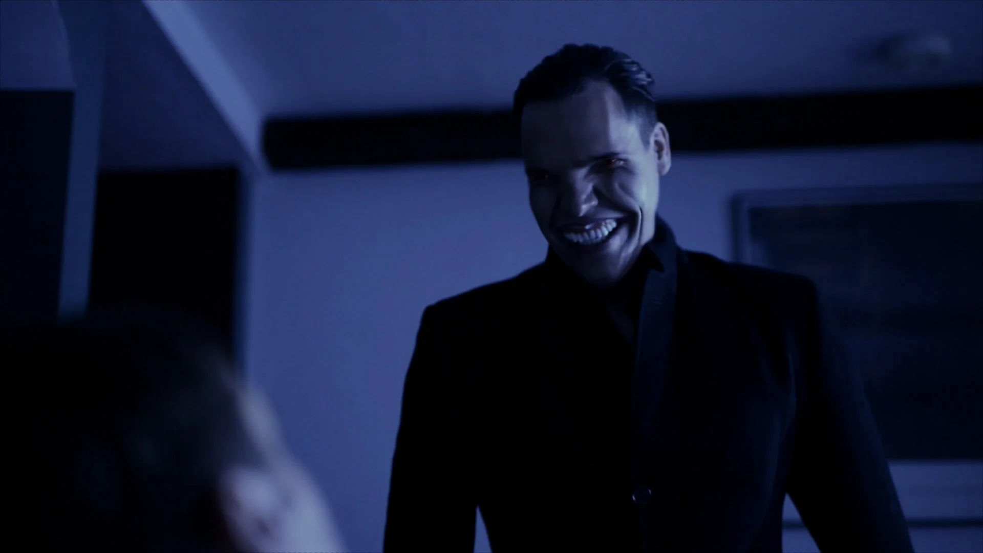 Scary Endings: The Grinning Man Actor: Grant Geller Make Up and Hair and Special Effects: Ericka Cho