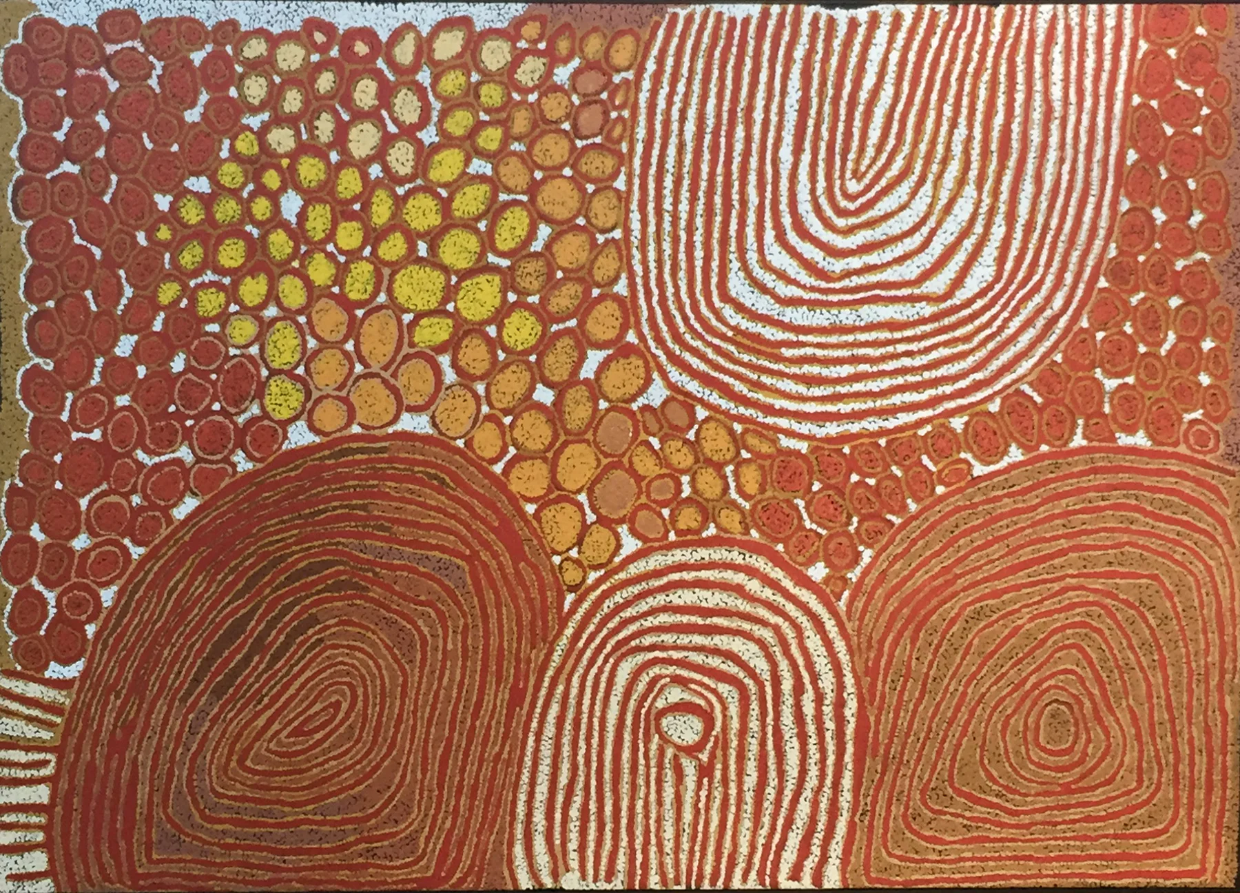 Walangkura Napanangka, Untitled 120 x 180 cm
