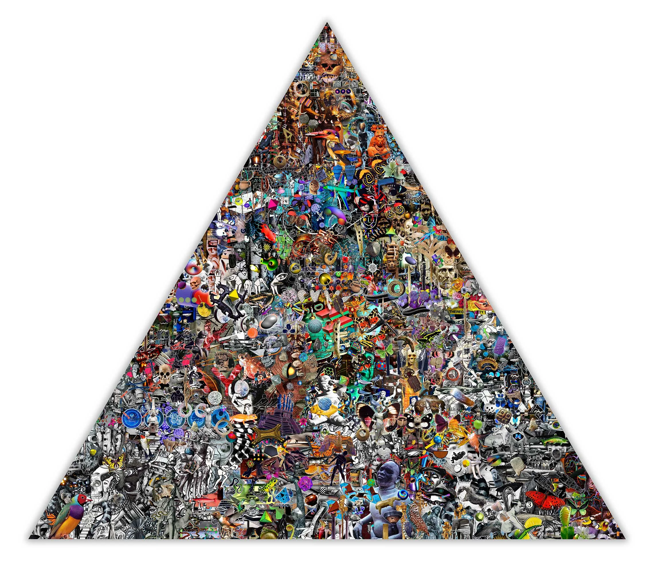 Rus Kitchin, World 1, 2017 Giclée print dry-mounted on Dibond, 150 x 170cm, available