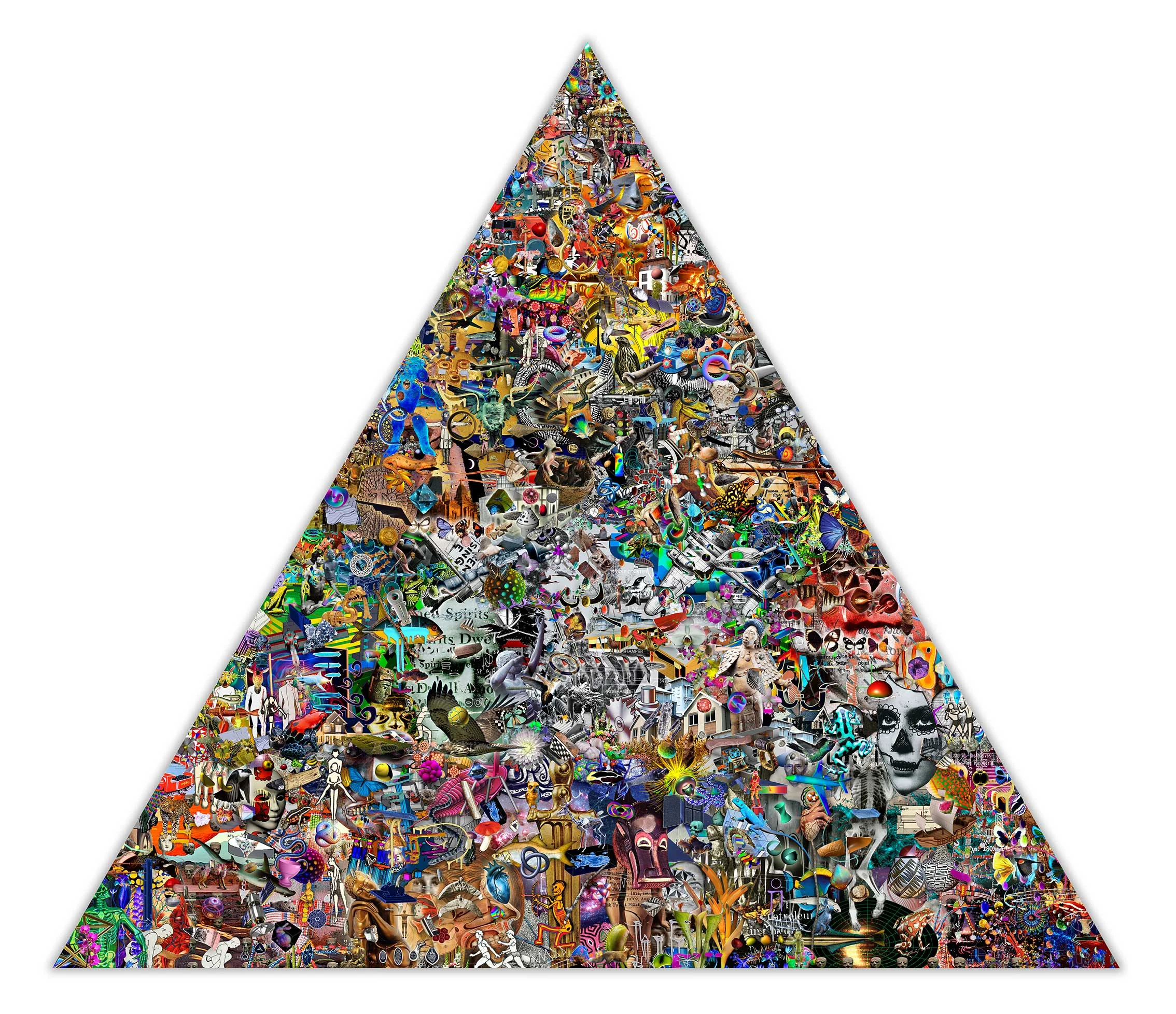 Rus Kitchin, World 3, 2017 Giclée print dry-mounted on Dibond, 150 x 170cm, available