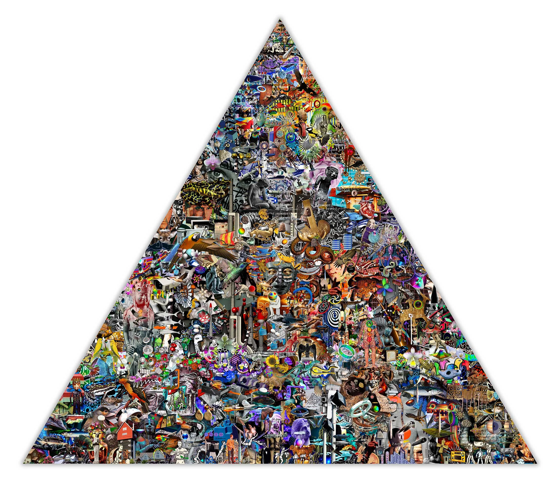 Rus Kitchin, World 5, 2017 Giclée print dry-mounted on Dibond, 150 x 170cm, available
