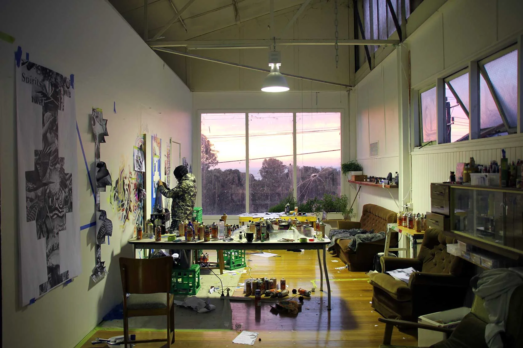 Rus Kitchin studio image