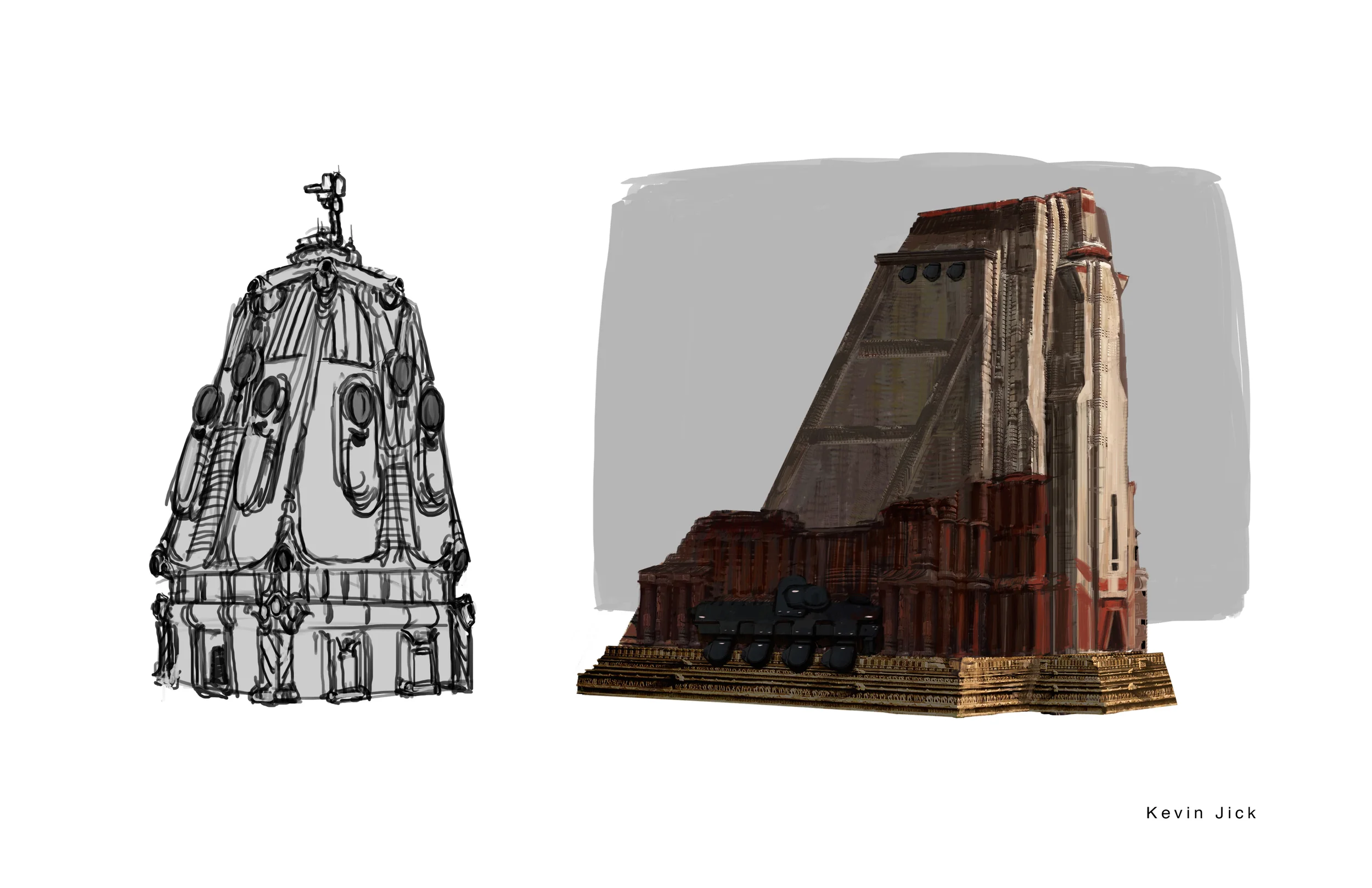 Temple Sketches