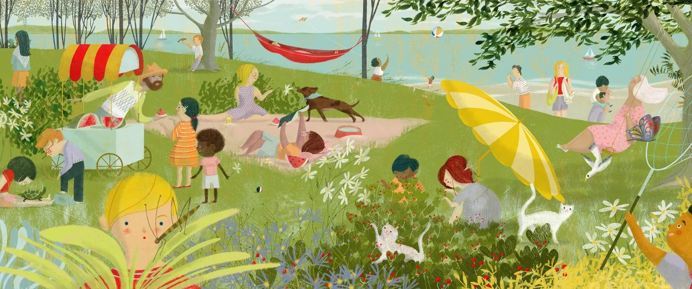 A summer's day, DJECO