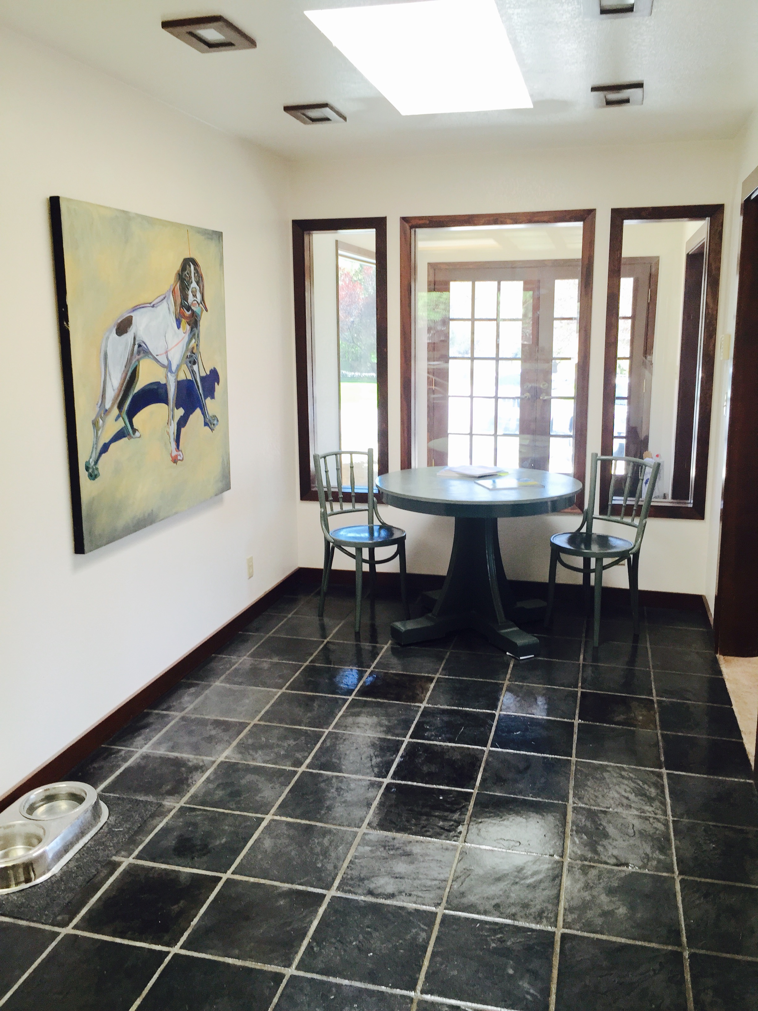 Breakfast Nook Before