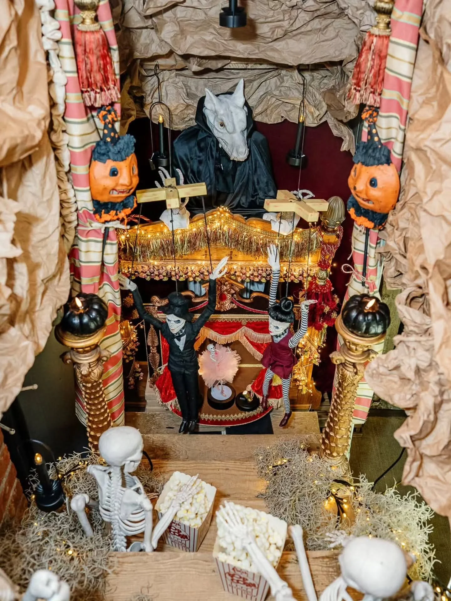The basement has magically transformed into a spooktacular show... dance on over and see for yourself if you dare.....THIS WEEKEND at our Midnight and Magic Pop-up!🎷🪗🥁

October 17-19
Friday &amp; Saturday: 10am - 5pm
Sunday: 10am - 4pm
1235 Eddy S