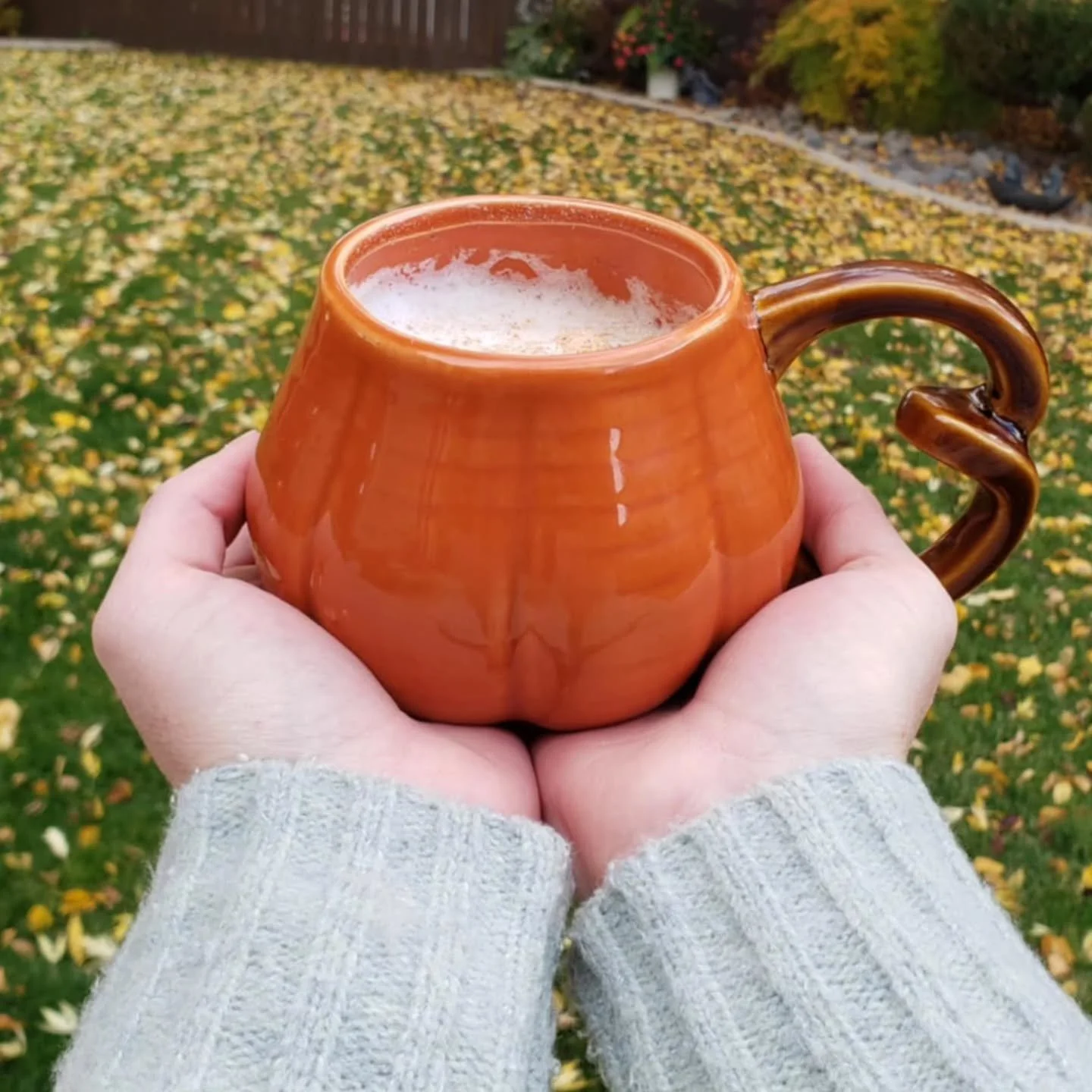 Chilly autumn days call for warm pumpkin drinks 😍 what's your favorite fall drink to enjoy?