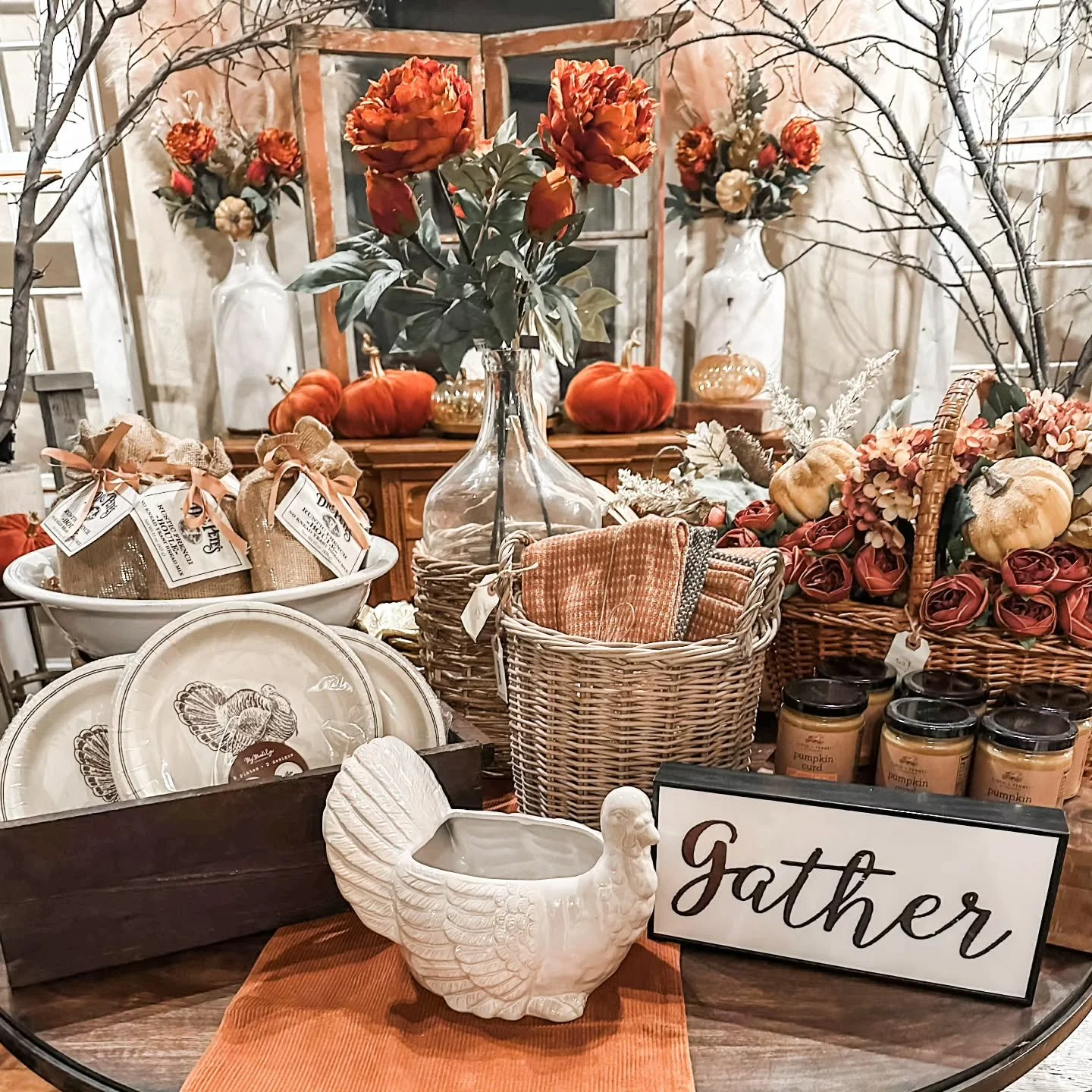 The shop is transforming into our November theme pop-up.... stay tuned for the theme announcement on Nov. 1st! Can you believe November is in 2 days!? 🦃