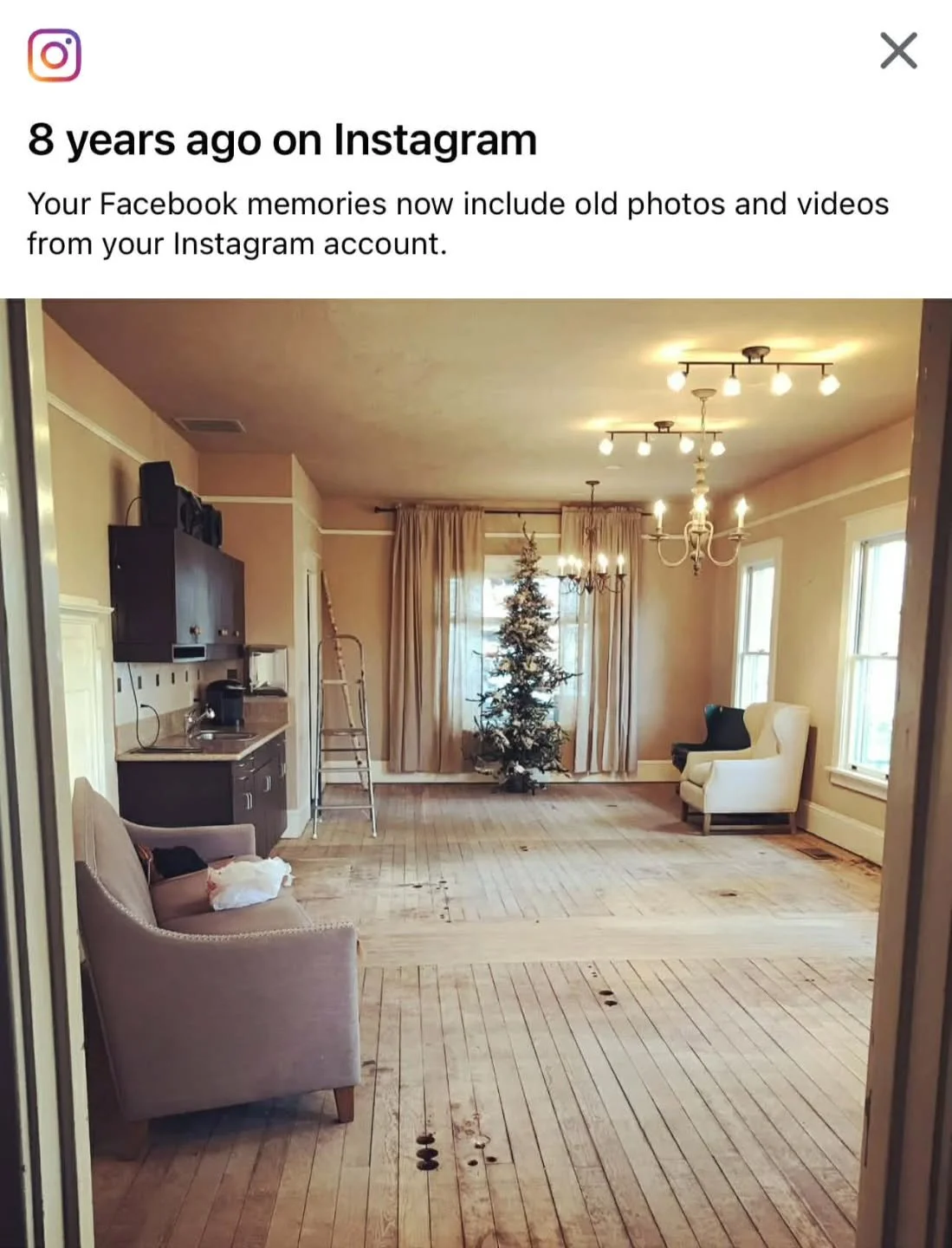 #ThrowbackThursday to when we completely redid the floors at the shop. Can you believe we use to do major remodels in between sales!?