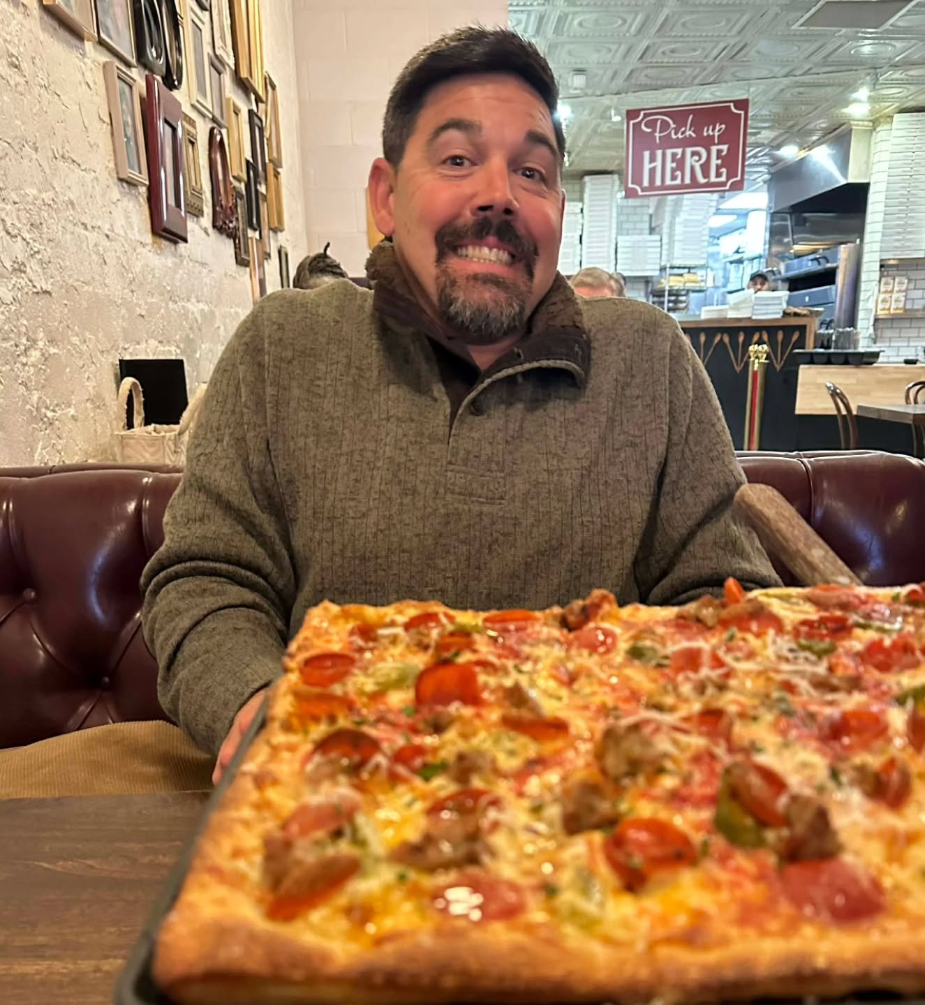 When at Market... you get grandma's pizza! Any guesses where one of our favorite stops is before commencing on a massive shopping weekend! 🛍 🍕

#grandmaspizza #weneedmorehints #market