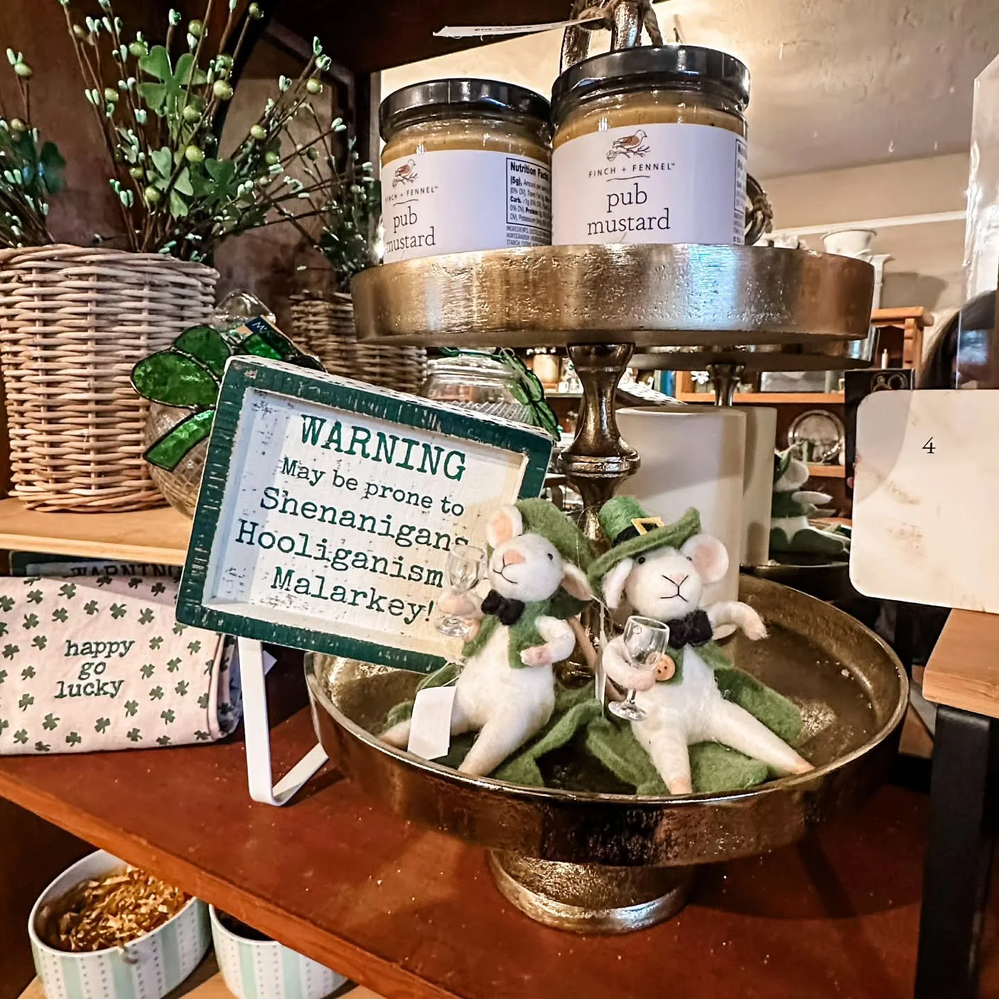 WARNING... may be prone to shenanigans, hooliganism, and malarkey... especially on Eddy Street Pop-up weekends 😁

Come see for yourself at our Shamrocks &amp; Shenanigans Pop-Up! 💚✨

February 20-22!
Friday &amp; Saturday: 10am-5pm
Sunday: 10am-4pm
