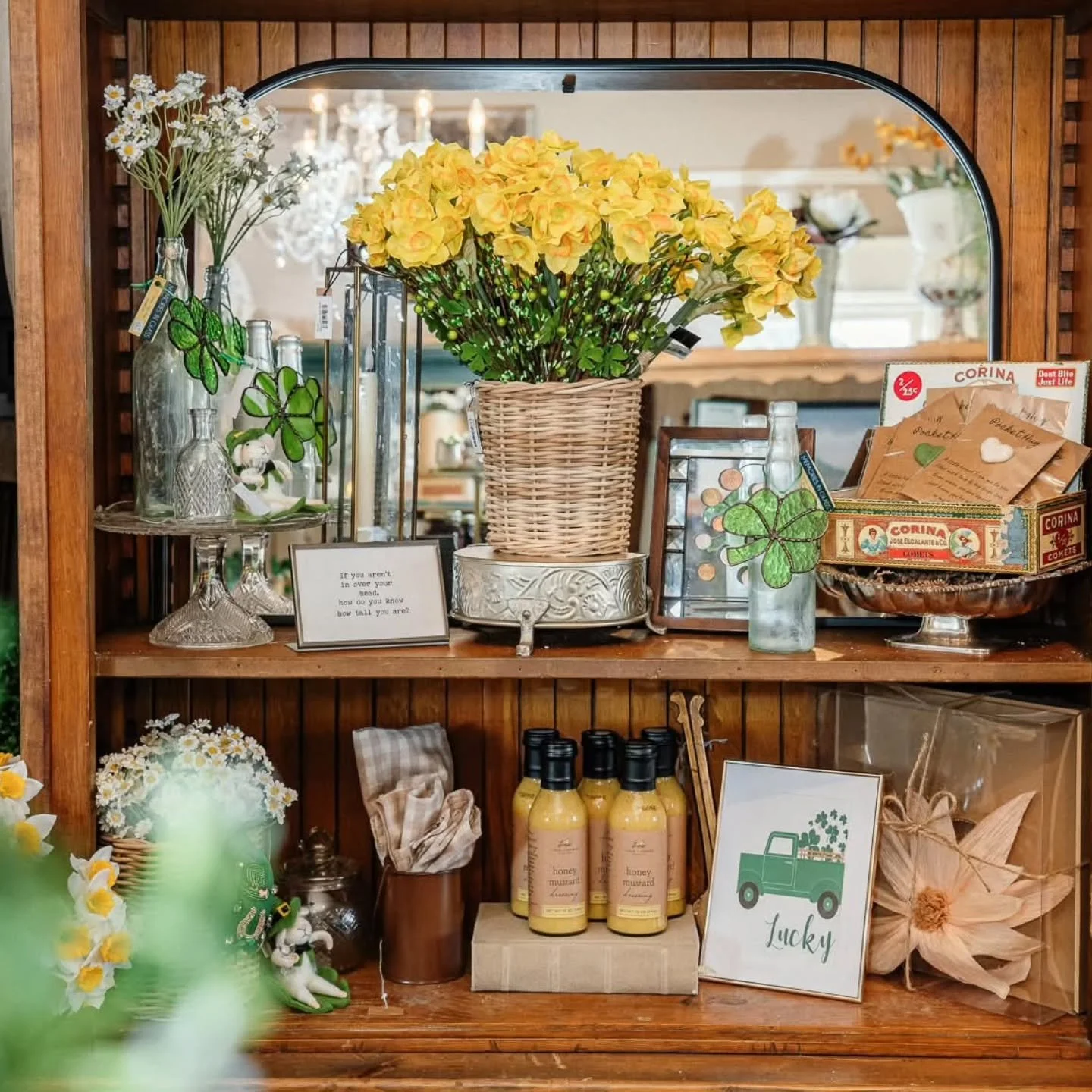 Follow the rainbow to Eddy for the LAST DAY of our Shamrocks &amp; Shenanigans Pop-Up! Doors are OPEN! 🌈🍀