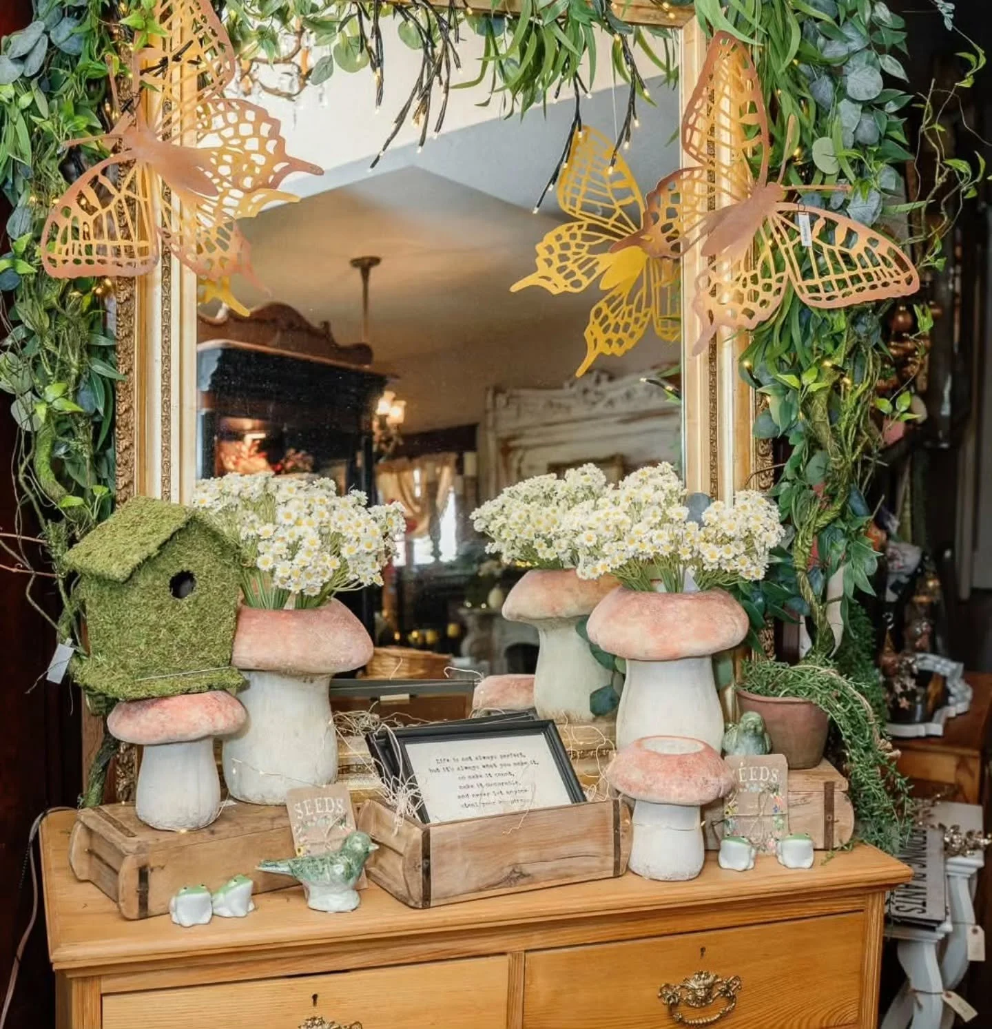 The shop is blooming and doors OPEN at 10:0am TODAY! Flutter on down for our Butterflies &amp; Blooms Pop-Up!

April 17-19
Friday &amp; Saturday: 10am-5pm
Sunday: 10am-4pm
1235 Eddy Street | Gardnerville, Nevada