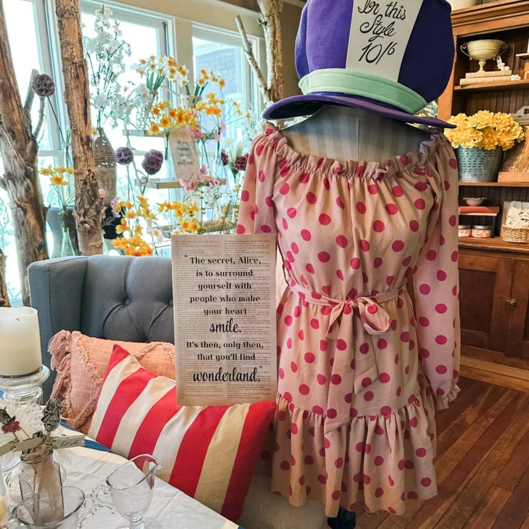 A little throwback to last year's 11th Anniversary Pop-up! Oh Alice, how we just loved this theme!