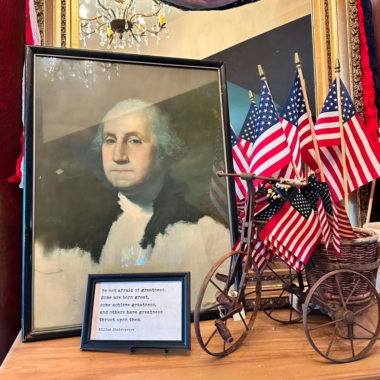 We are SO excited for our June Pop-up.... we've already started redecorating! 🇺🇲🎇