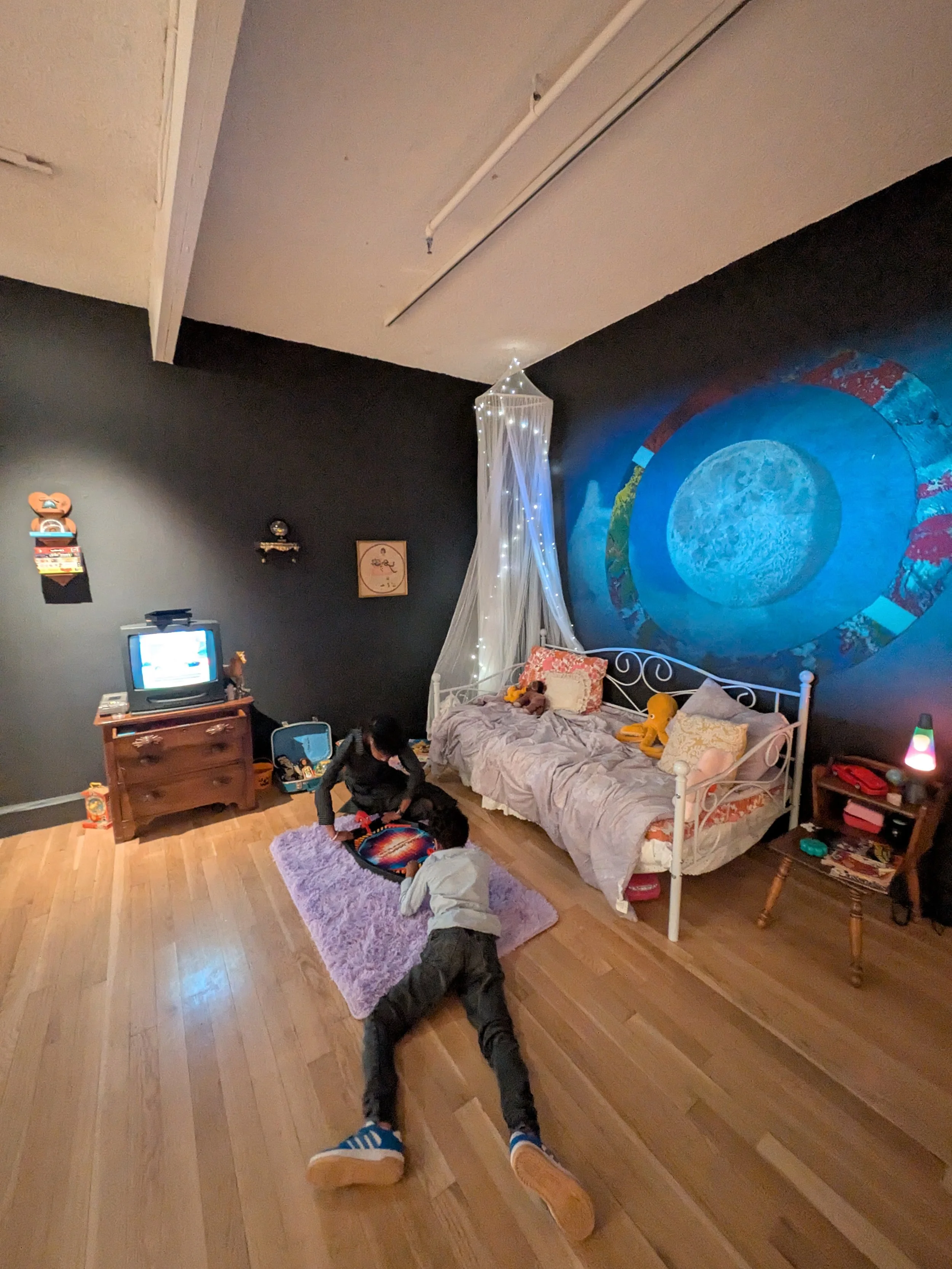   Slumber Party.  Animation/Installation. 2025. 