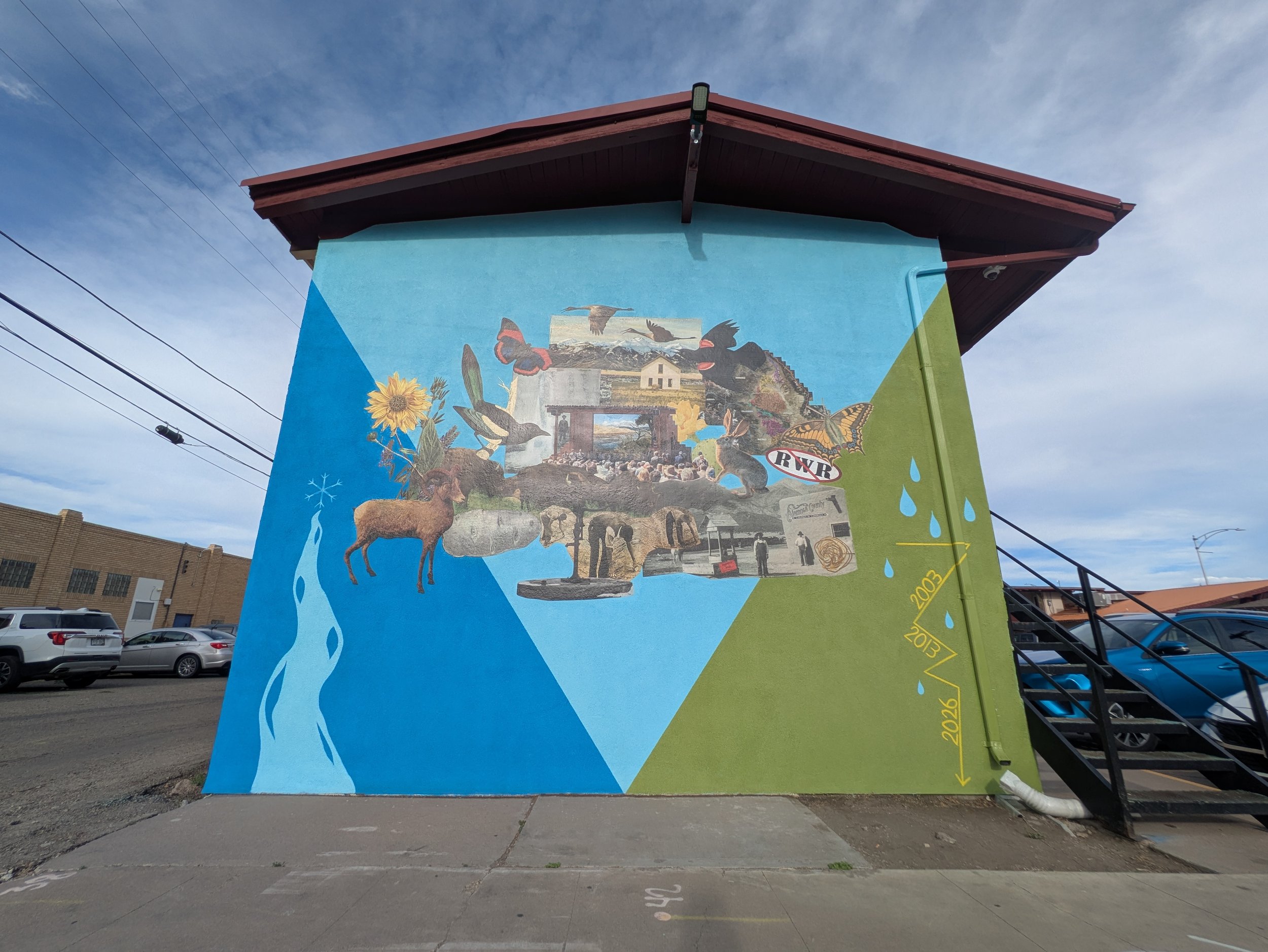   The water that moves the sand that moves the water.  Alamosa, CO. 2026. 