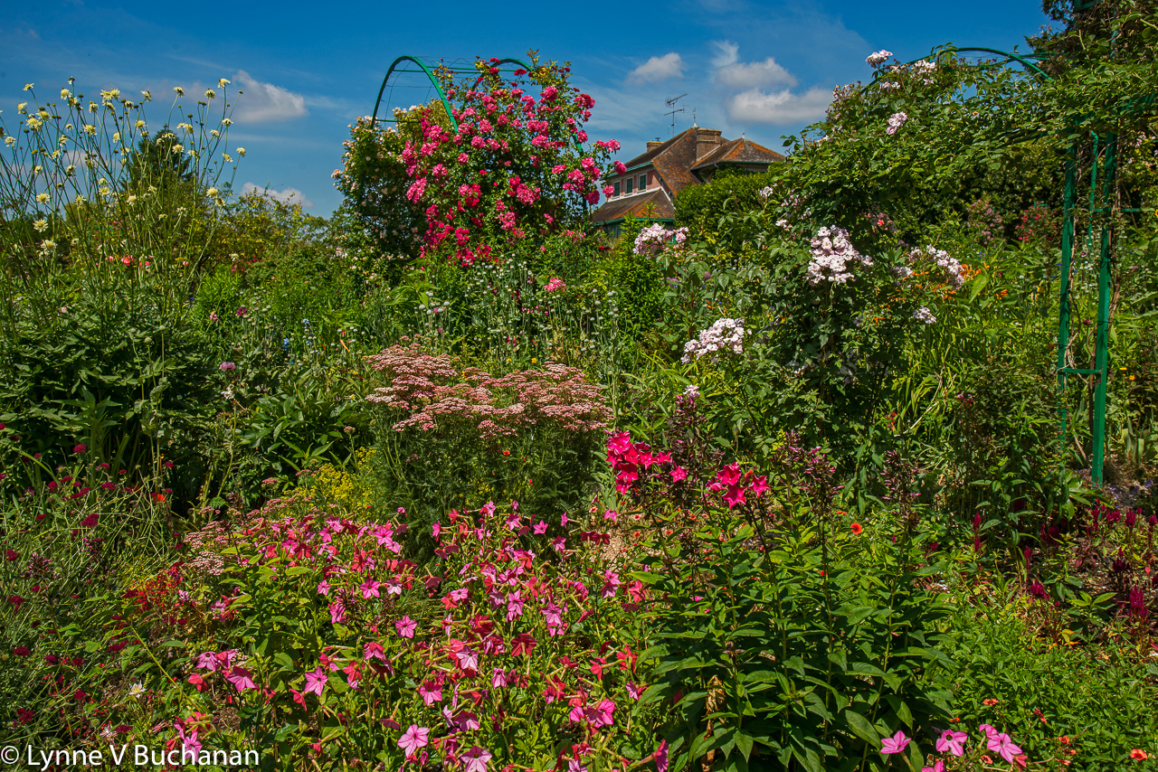 Looking Towards Monet's House