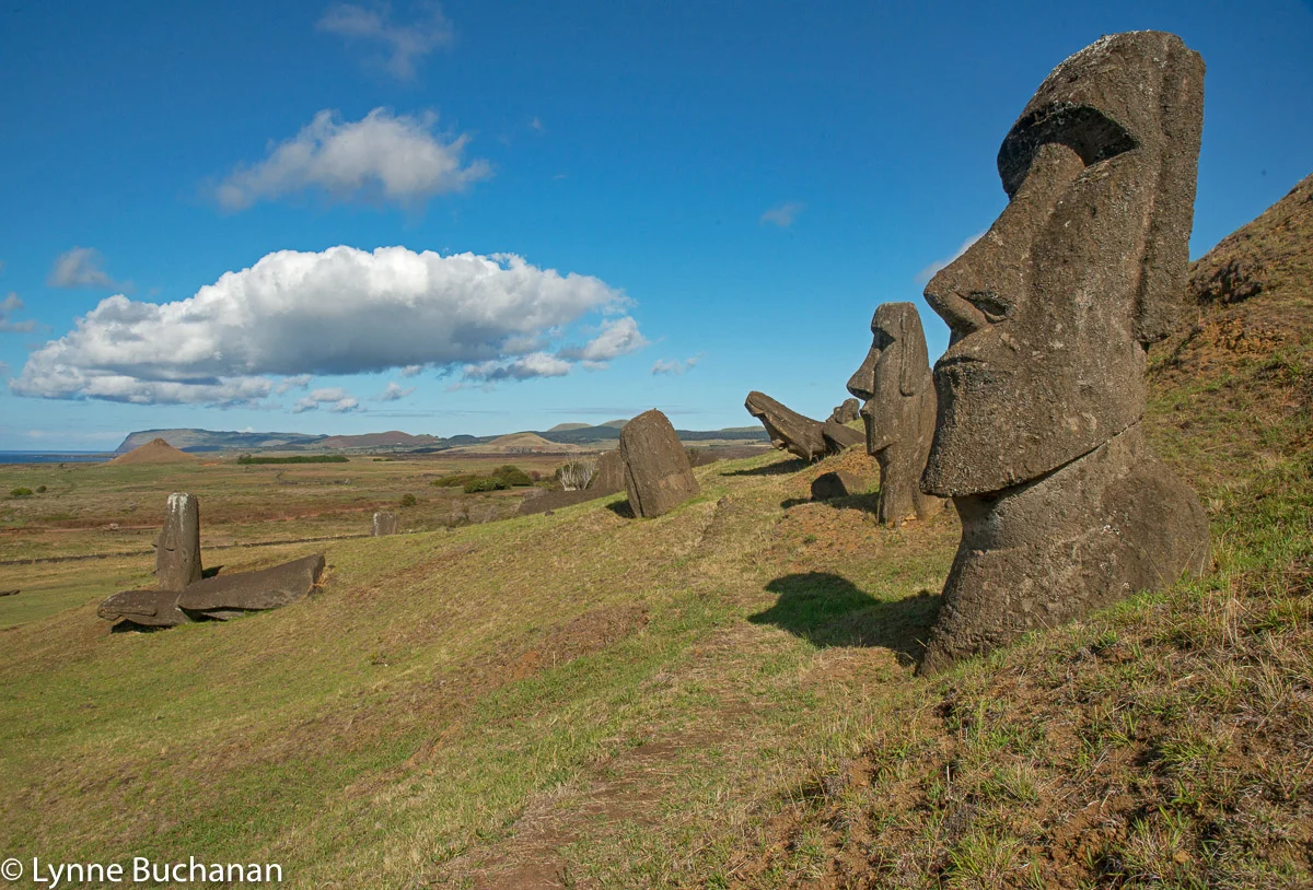 Maoi at Rao Raraku