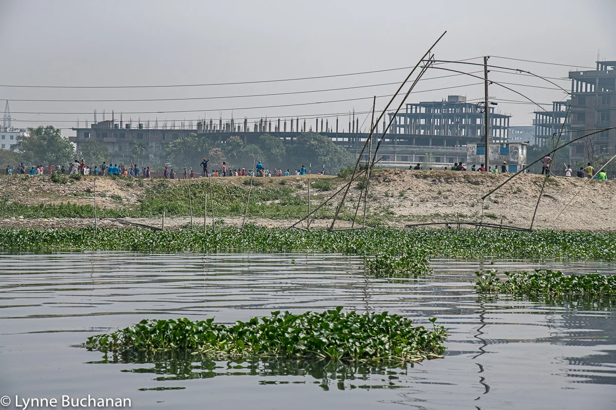 Buriganga River Park and Fishing Poles