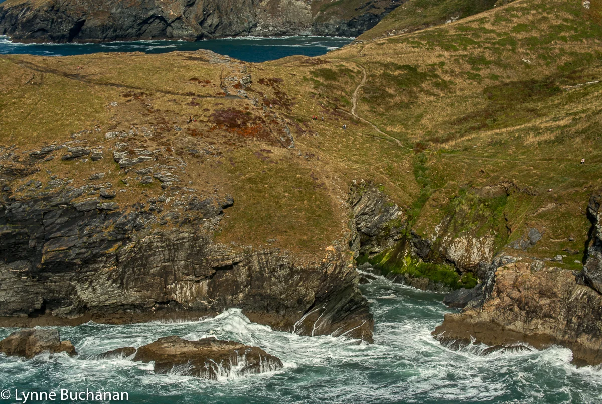 Cave Across from Tintagle Castle