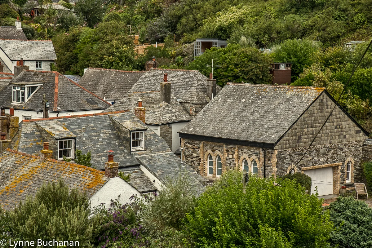 Port Isaac Nestled in the Trees