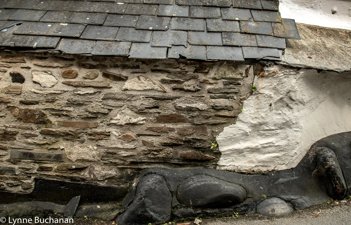 Port Isaac, a Patchwork of Old Building Materials