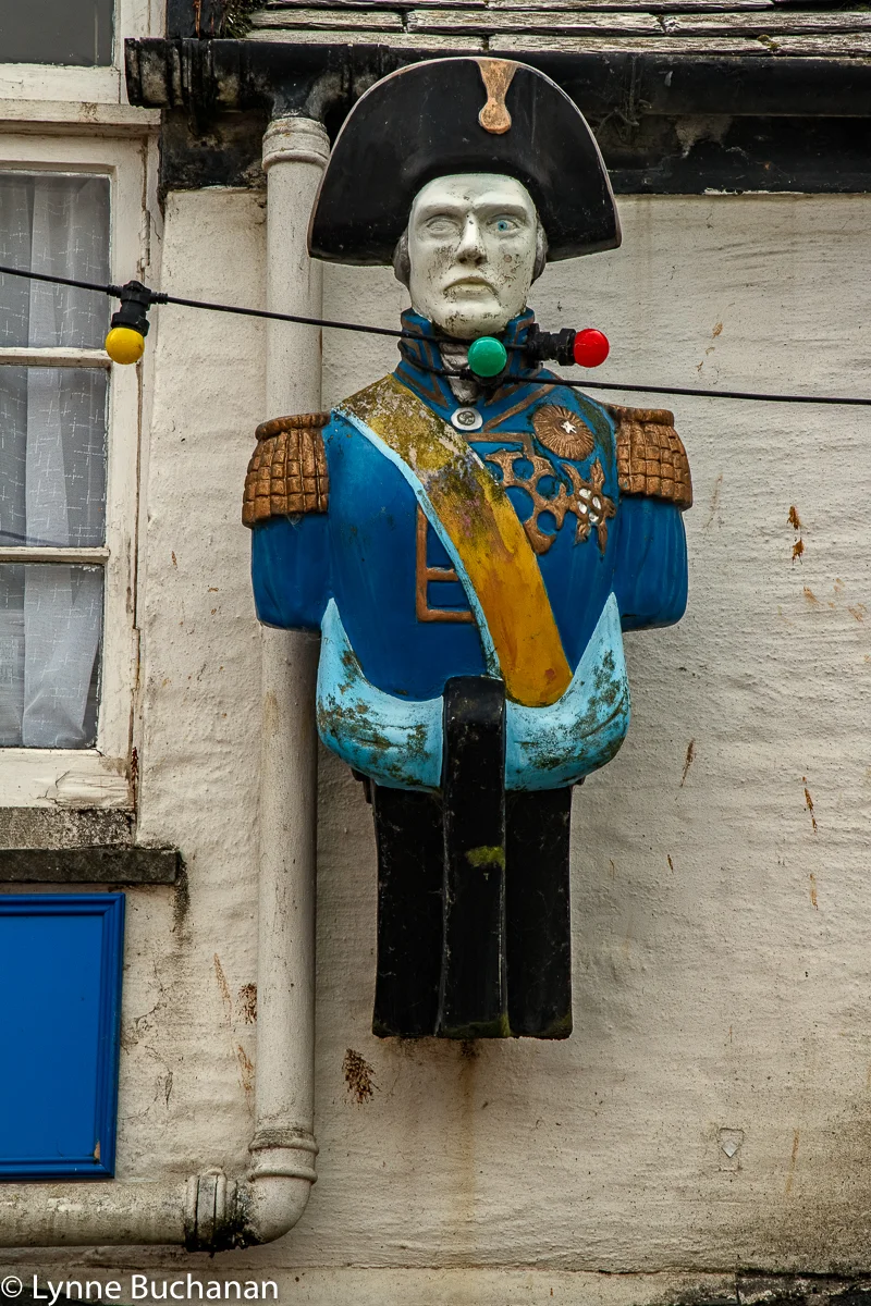 Port Isaac Pirate with Light Bulbs