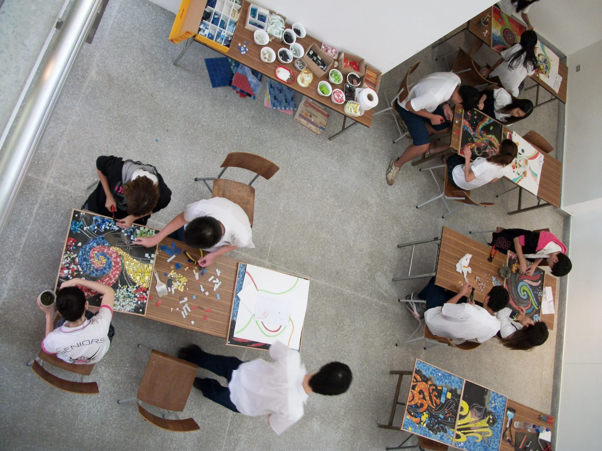 Ruamruhdee High School Art Students