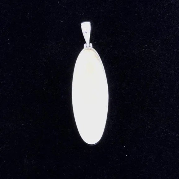 Small Slender Oval Jewelry Base