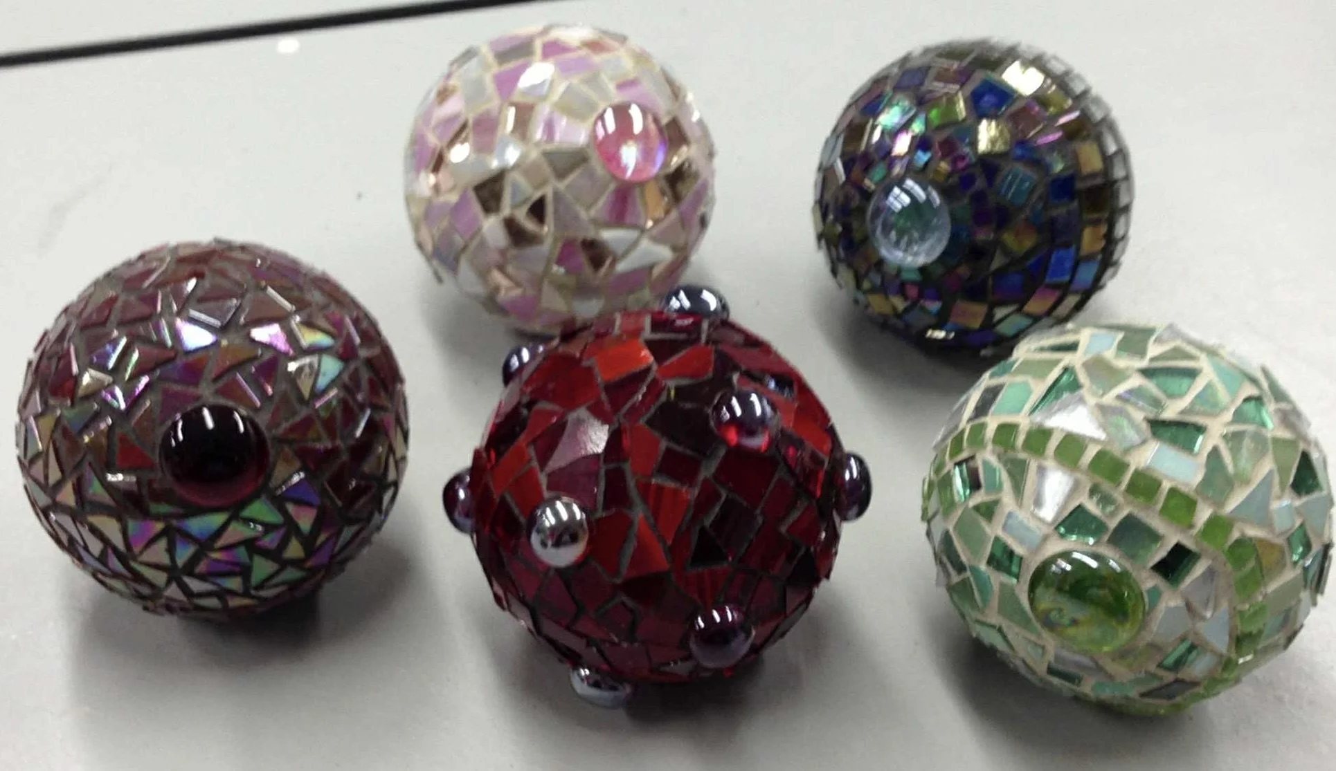 Decorative Mosaic Orbs