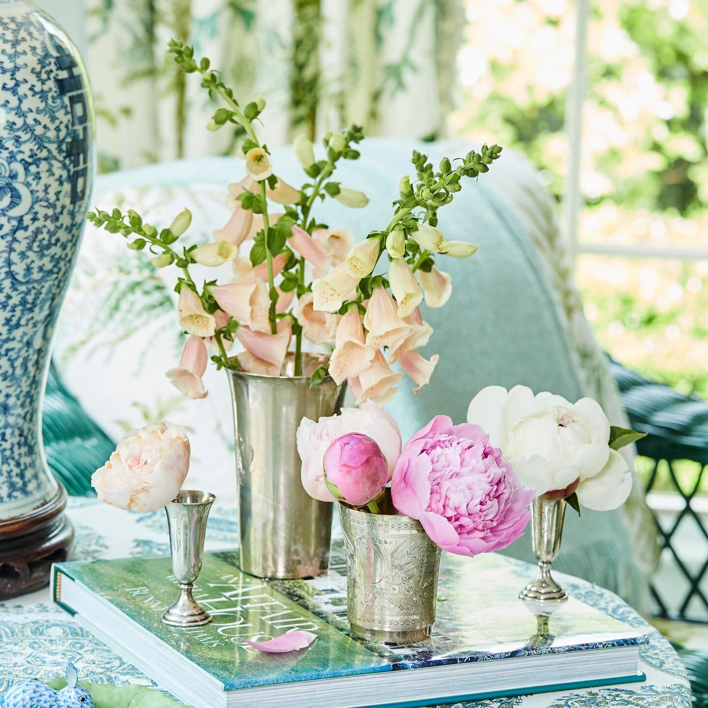 Bust out the silver &mdash; These silver plated beauties offer the perfect option for various shapes and heights, and if you stick to the formula (height, plus a cluster and a hero) you&rsquo;ll be set! Foxgloves, snapdragons and peonies will do the 