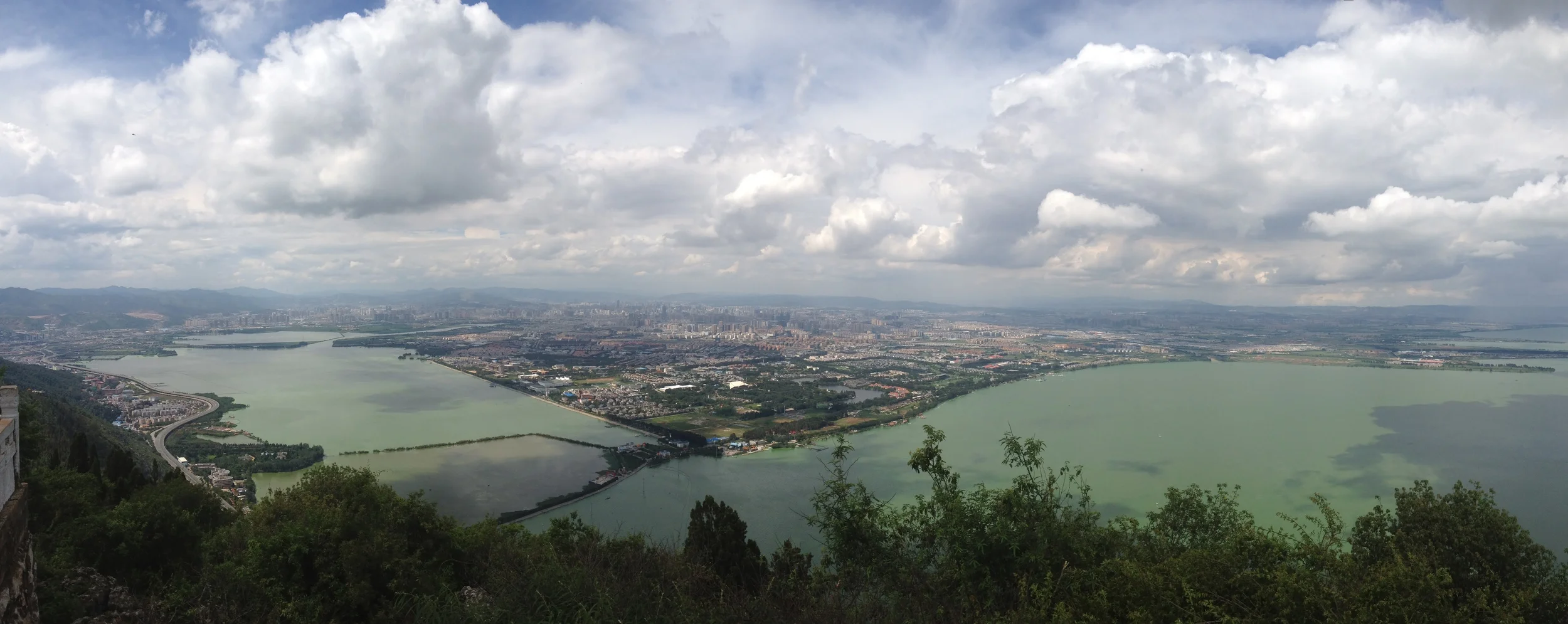 The stunning view from the top