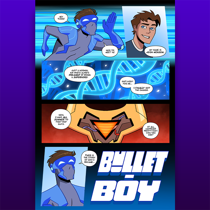 Bullet-Boy #2 Digital Edition Comic — XanderFlicks | Home of