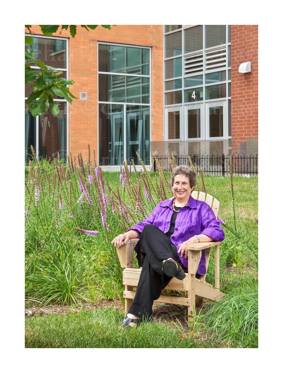 Helen Kessler, Green Technologies Consultant, at the Skinner Elementary School in Chicago. 