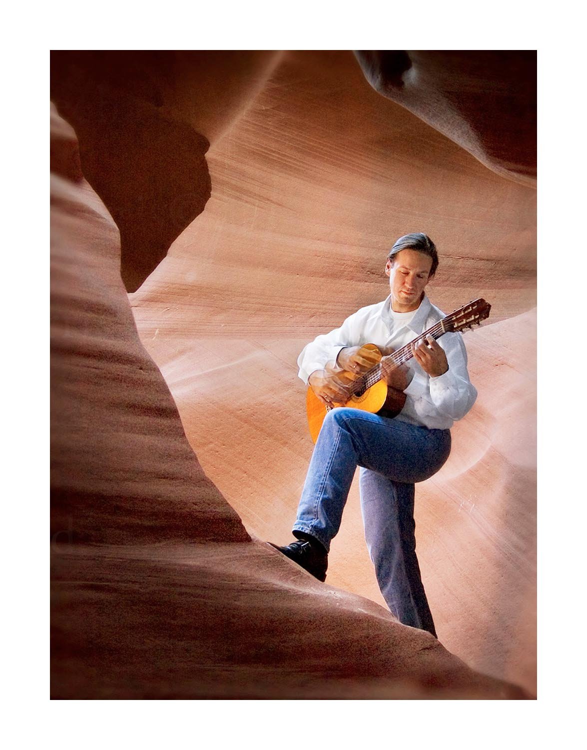  Brad Richter in Water Holes Canyon 