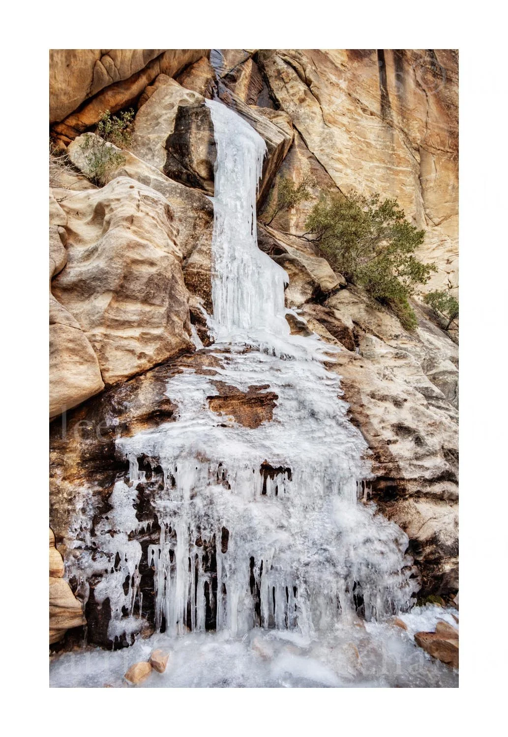 Frozen Waterfall
