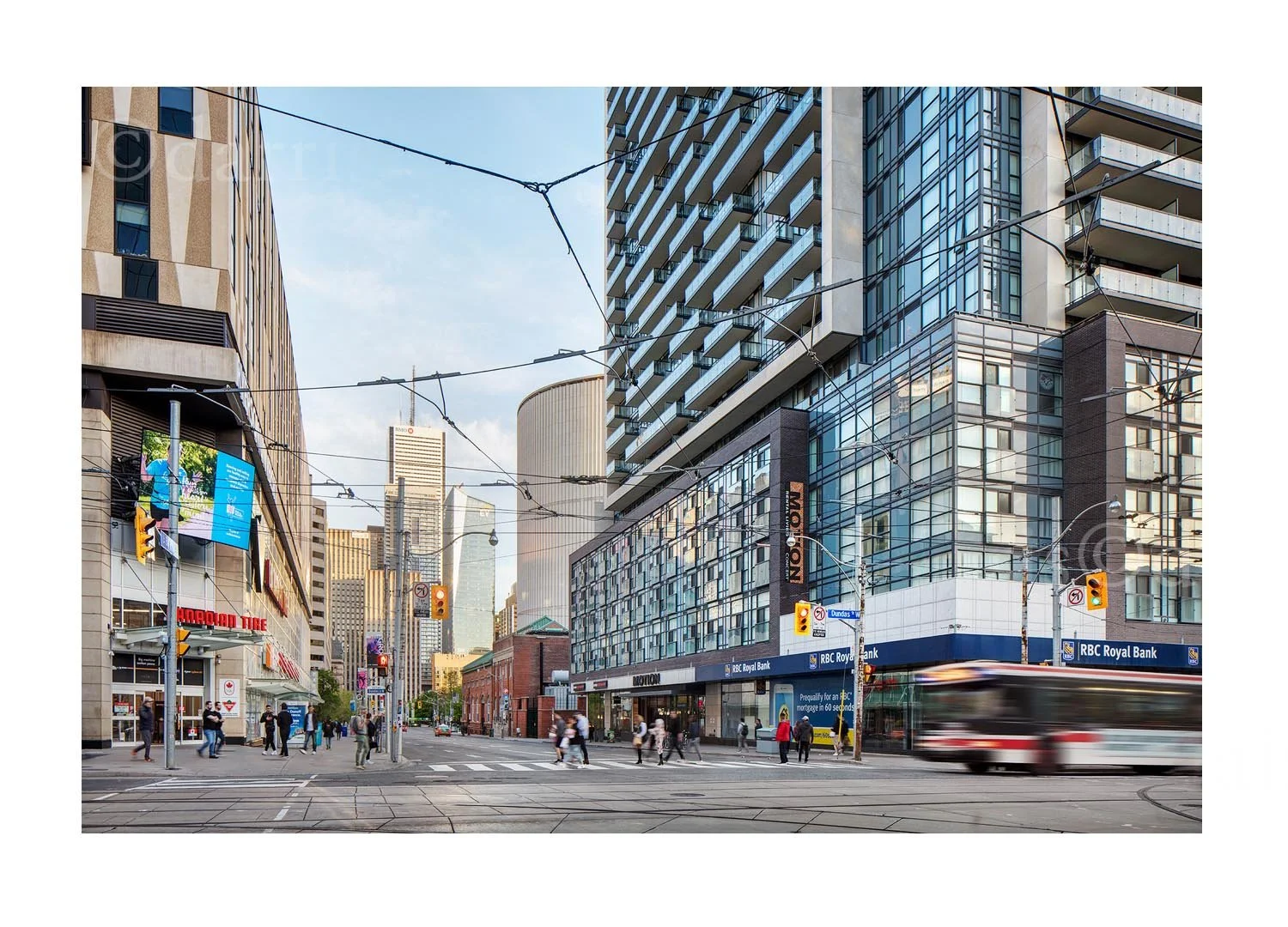 Dundas Street at Bay Street