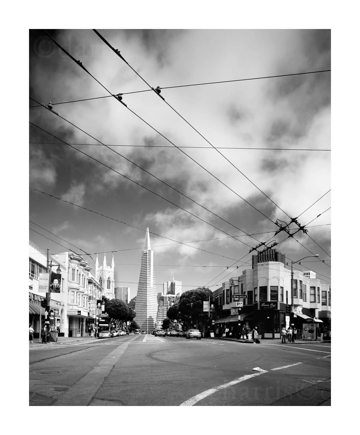 Columbus Avenue at Stockton Street