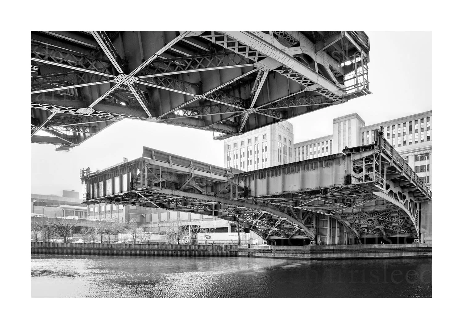 Congress Parkway at the Chicago River, 2009