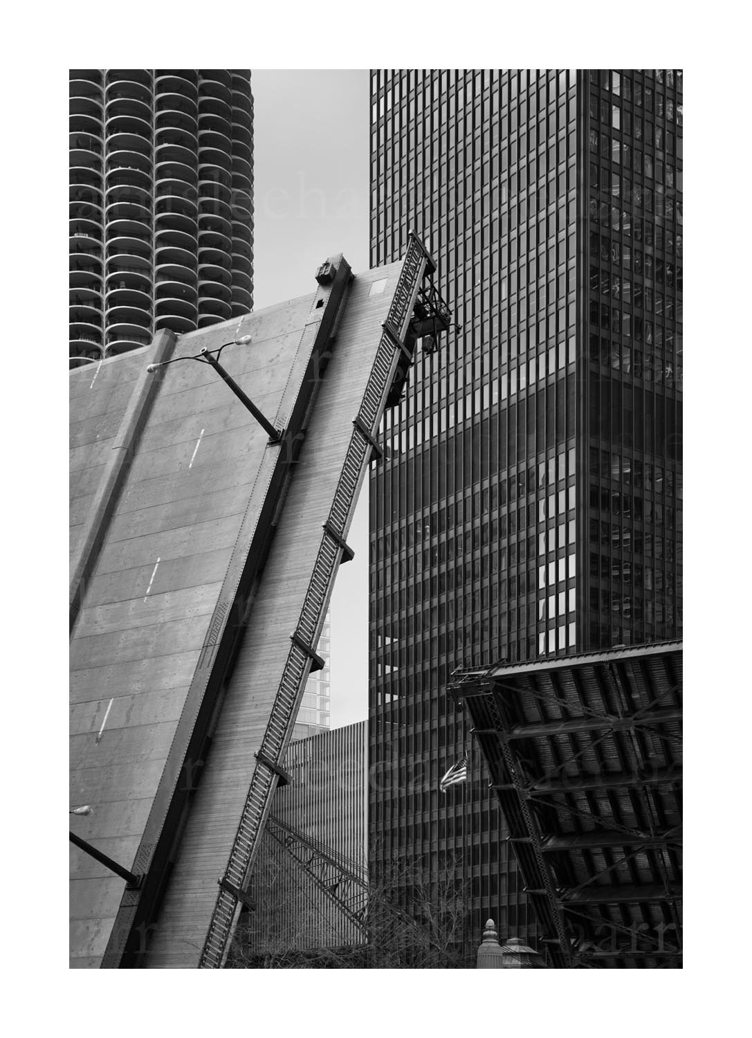 Wabash Avenue at the Chicago River, 2009