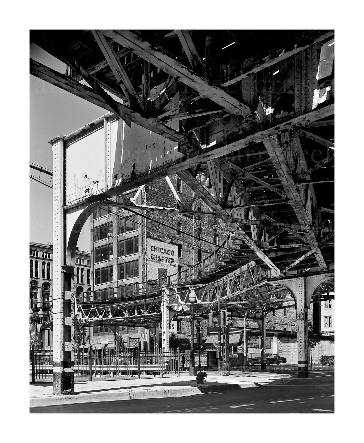 Harrison Street at Wabash Avenue, 1999