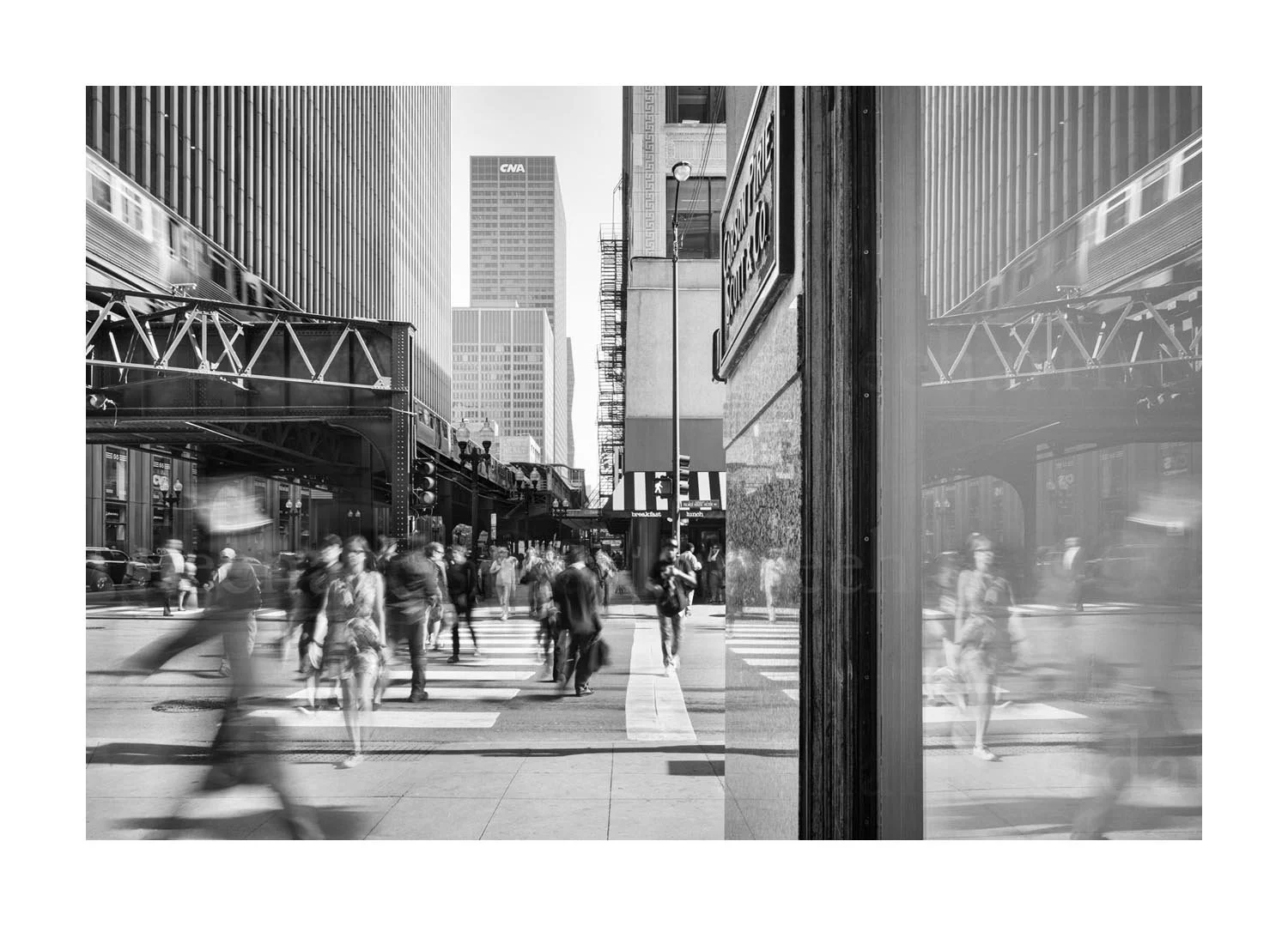 Wabash Avenue at Monroe Street