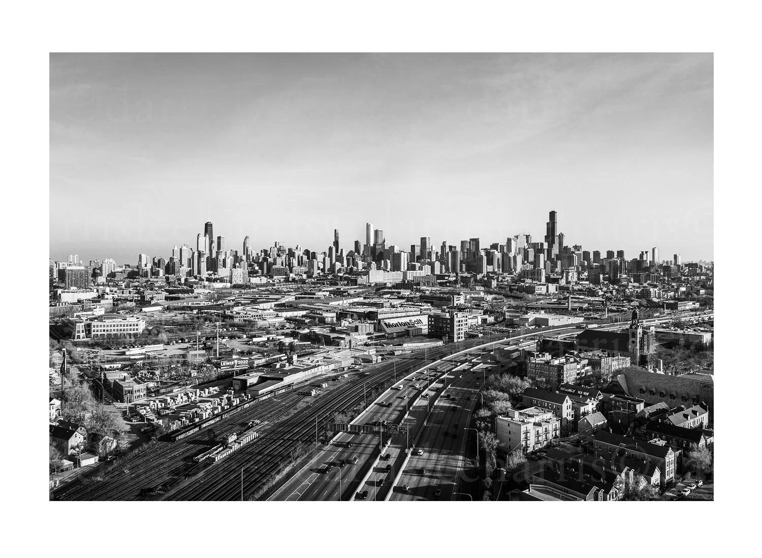 Kennedy Expressway at North Avenue