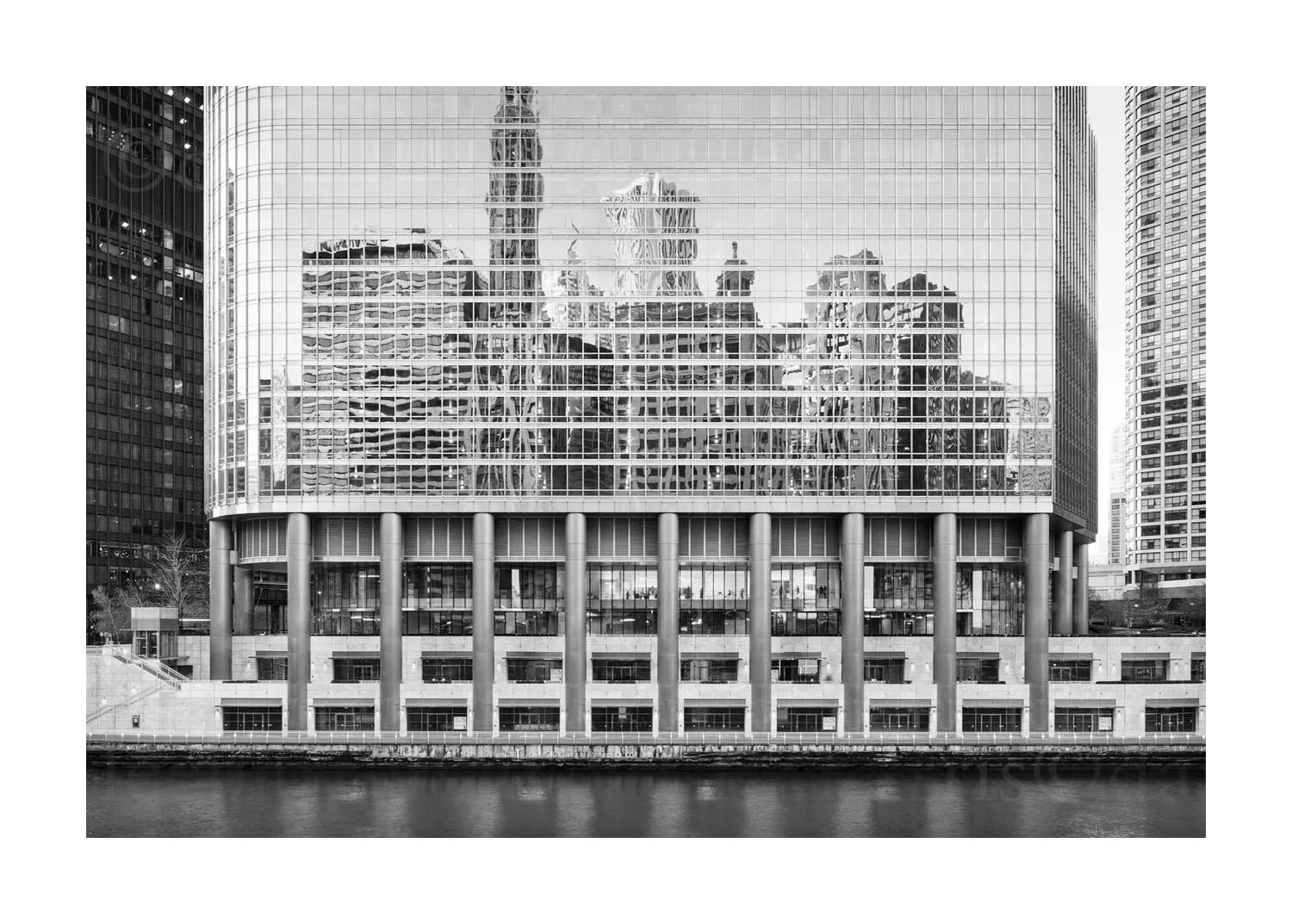 Wacker Drive Reflections