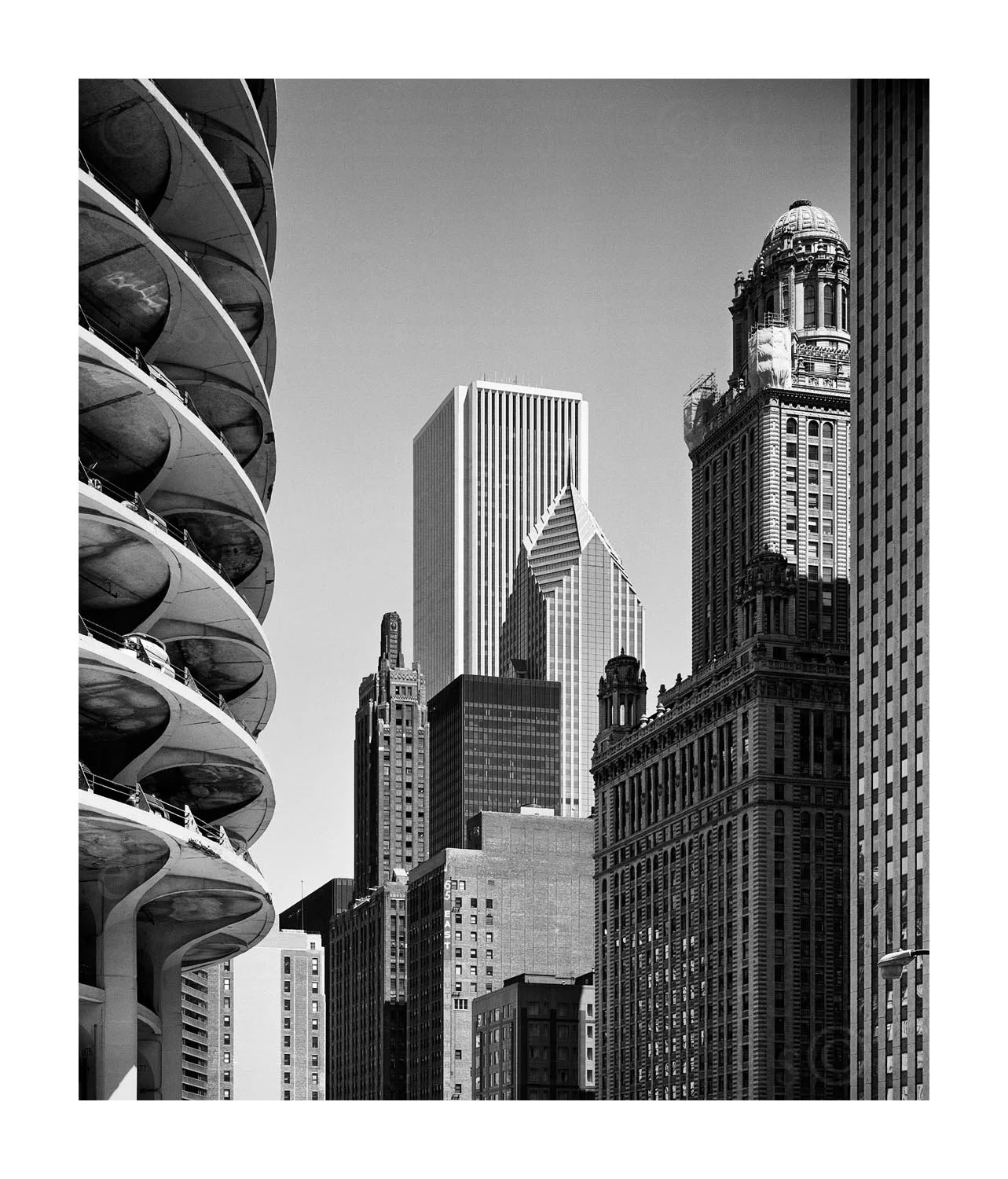 Dearborn Street at Wacker Drive