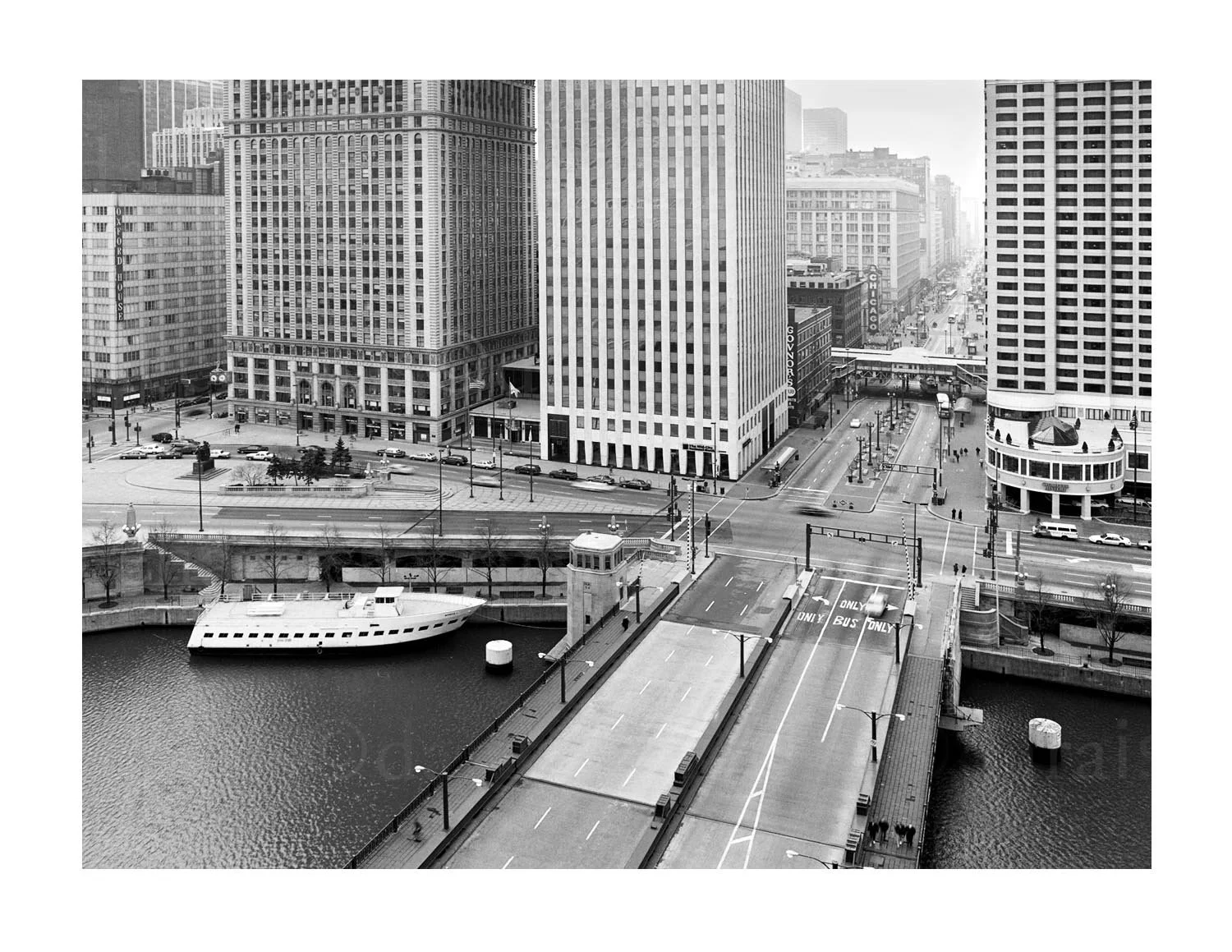State Street and the Chicago River