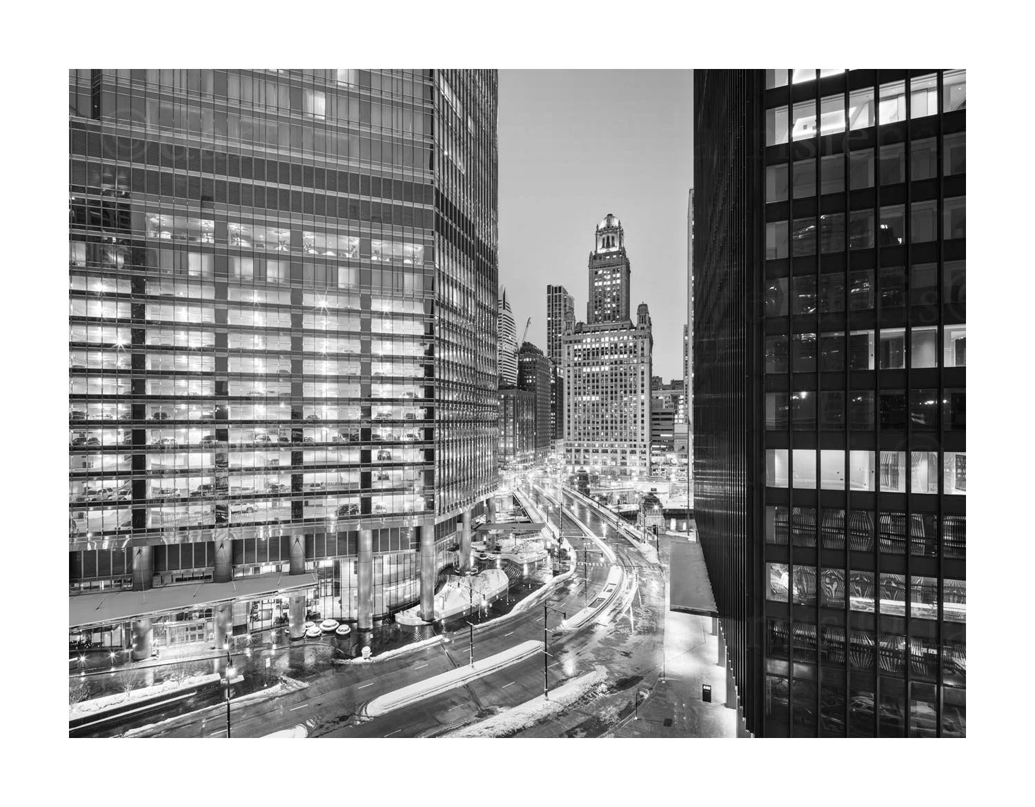 Wabash Avenue and Kinzie Street