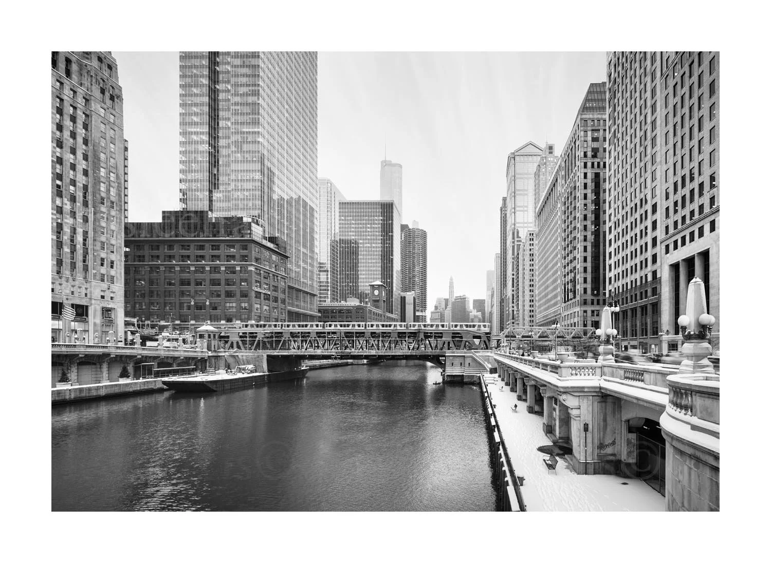 Orleans Street at Wacker Drive